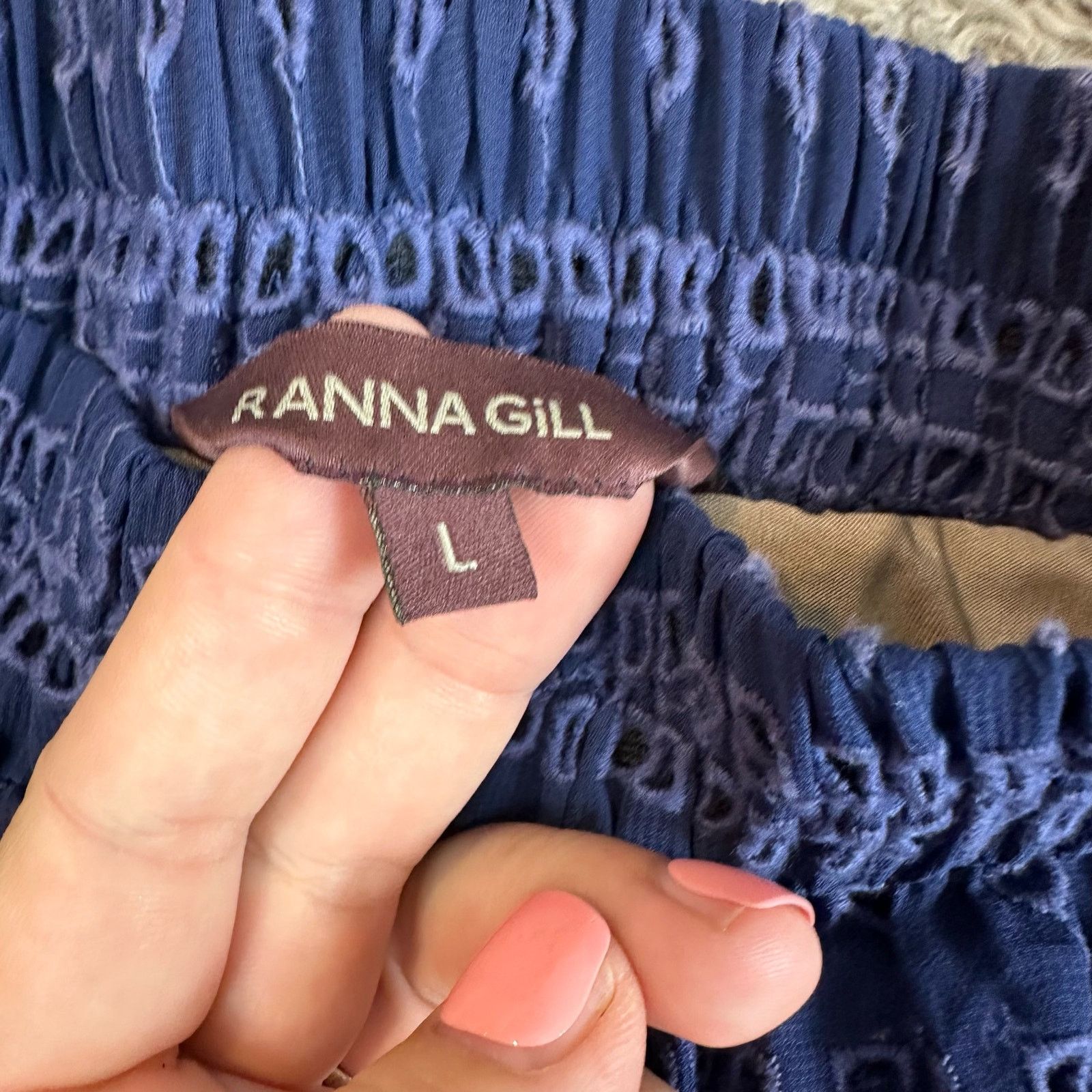 Anthropologie Anthropologie Ranna Gill Tiered Off Shoulder Ruffle Romper L Size L / US 10 / IT 46 - 6 Thumbnail