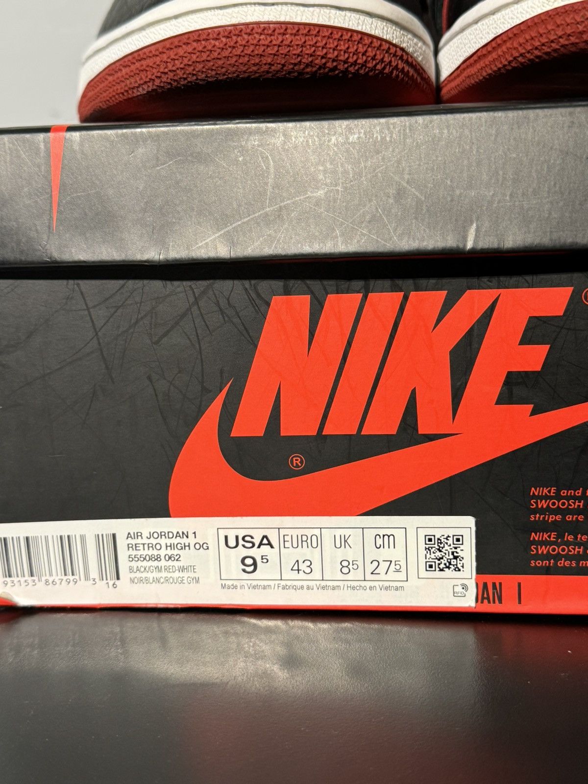 Jordan Brand × Nike AIR JORDAN 1 RETRO HIGH OG Size US 9.5 / EU 42-43 - 8 Thumbnail
