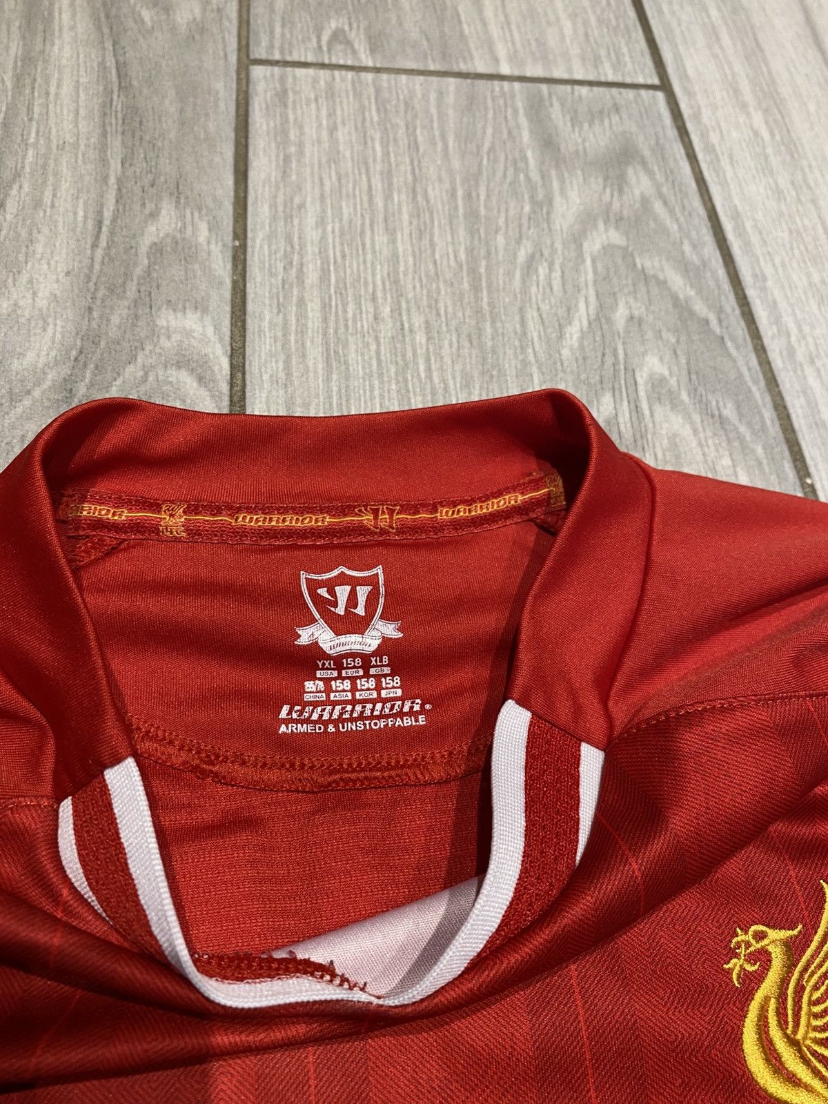 Warrior football jersey Liverpool Coutinho Vintage Warrior junior Size US XXS / EU 40 - 5 Thumbnail
