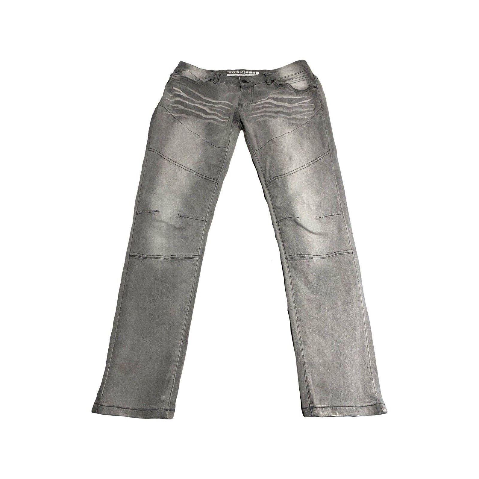 Other SOBK Brooklyn Distressed Jeans W32 L30 Size US 32 / EU 48 - 1 Thumbnail