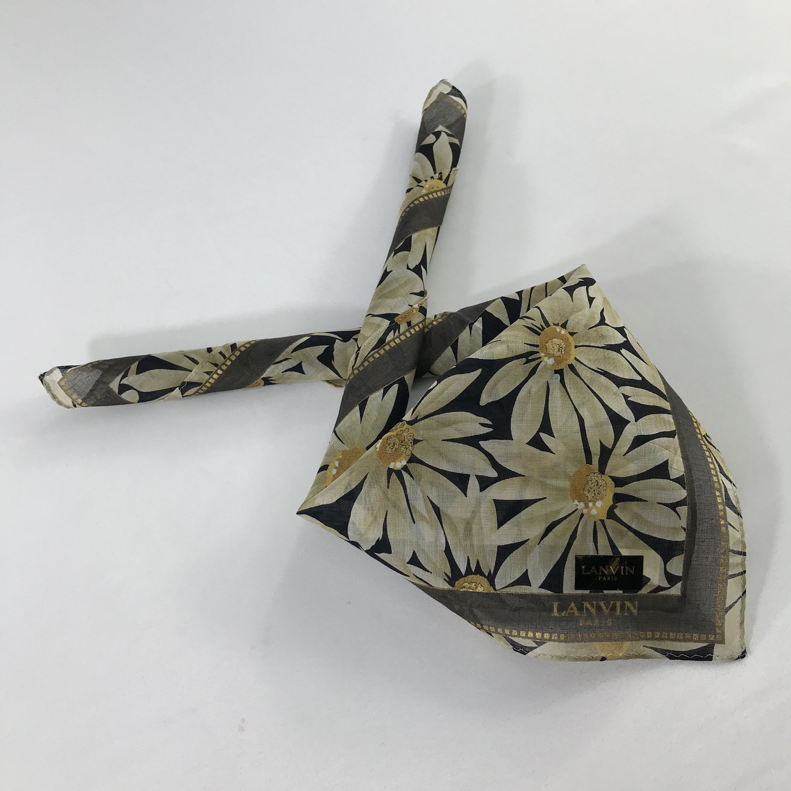 Lanvin × Vintage Lanvin Handkerchief / Neckerchief / Bandana Size ONE SIZE - 2 Thumbnail