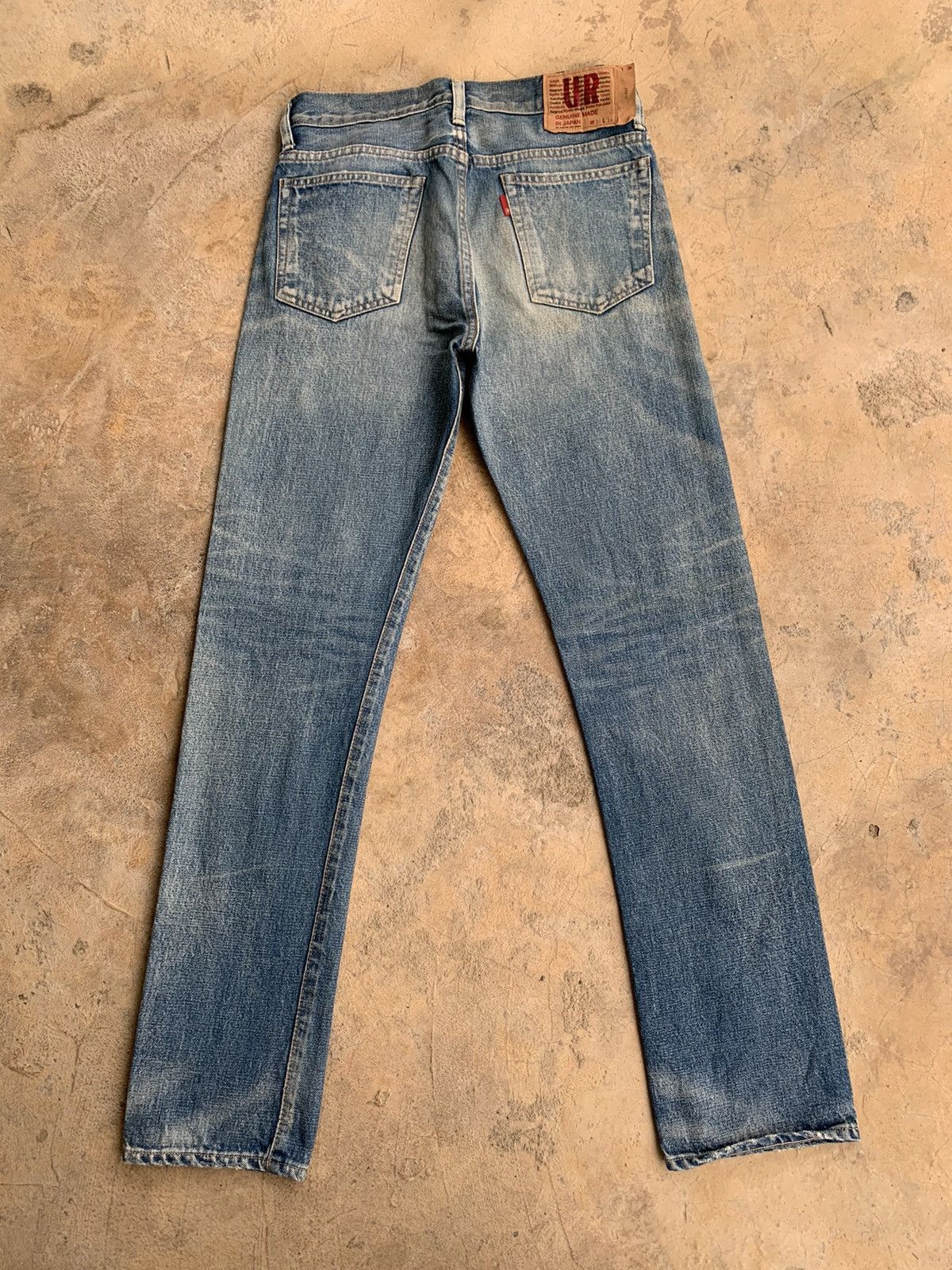 URBAN RESEARCH DOORS Urban Research Redline Selvedge Distressed Denim Size US 30 / EU 46 - 2 Thumbnail