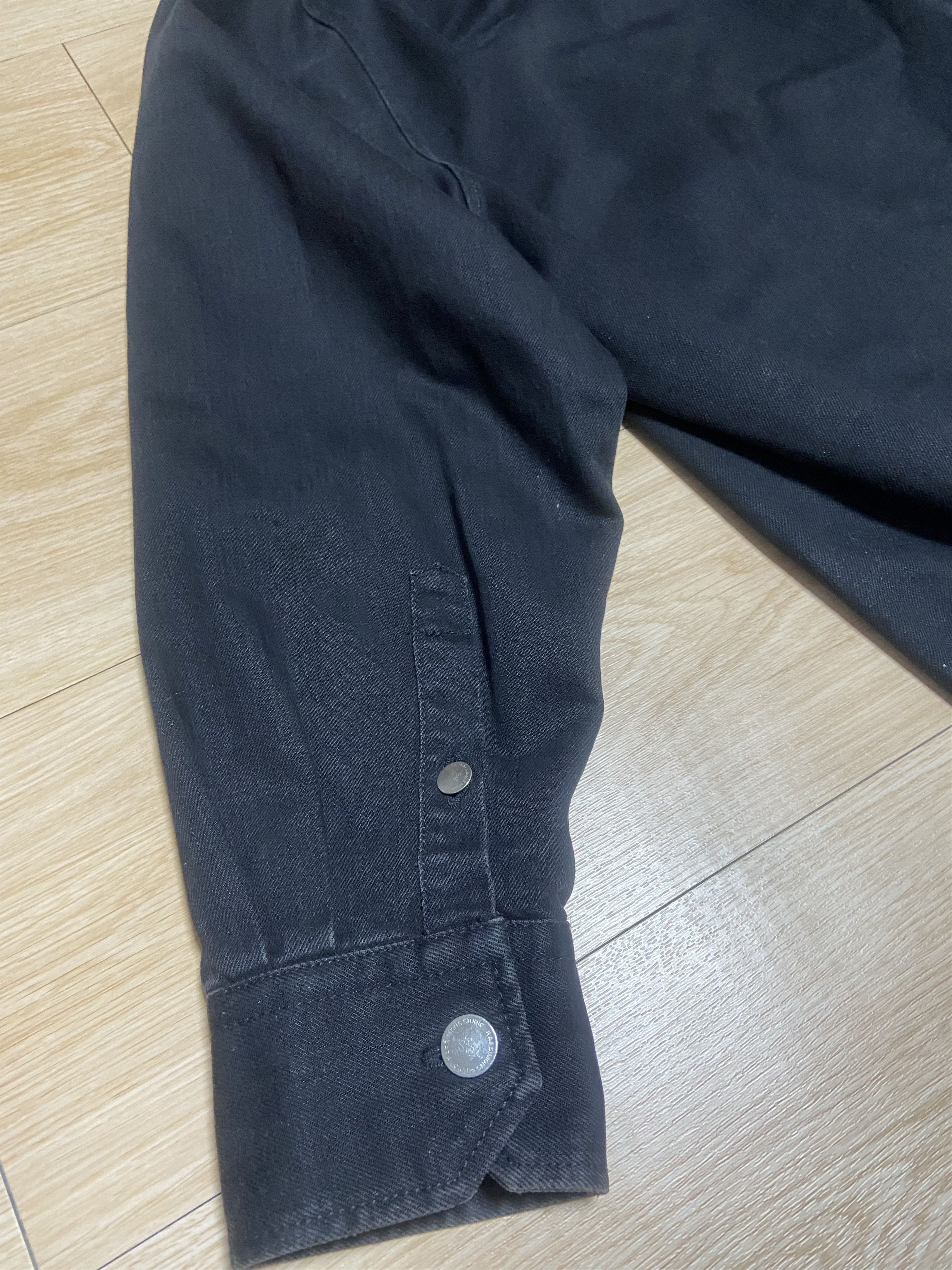 Raf Simons S ss19 oversized big fit Double patch denim shirt jackrt Size US S / EU 44-46 / 1 - 8 Thumbnail