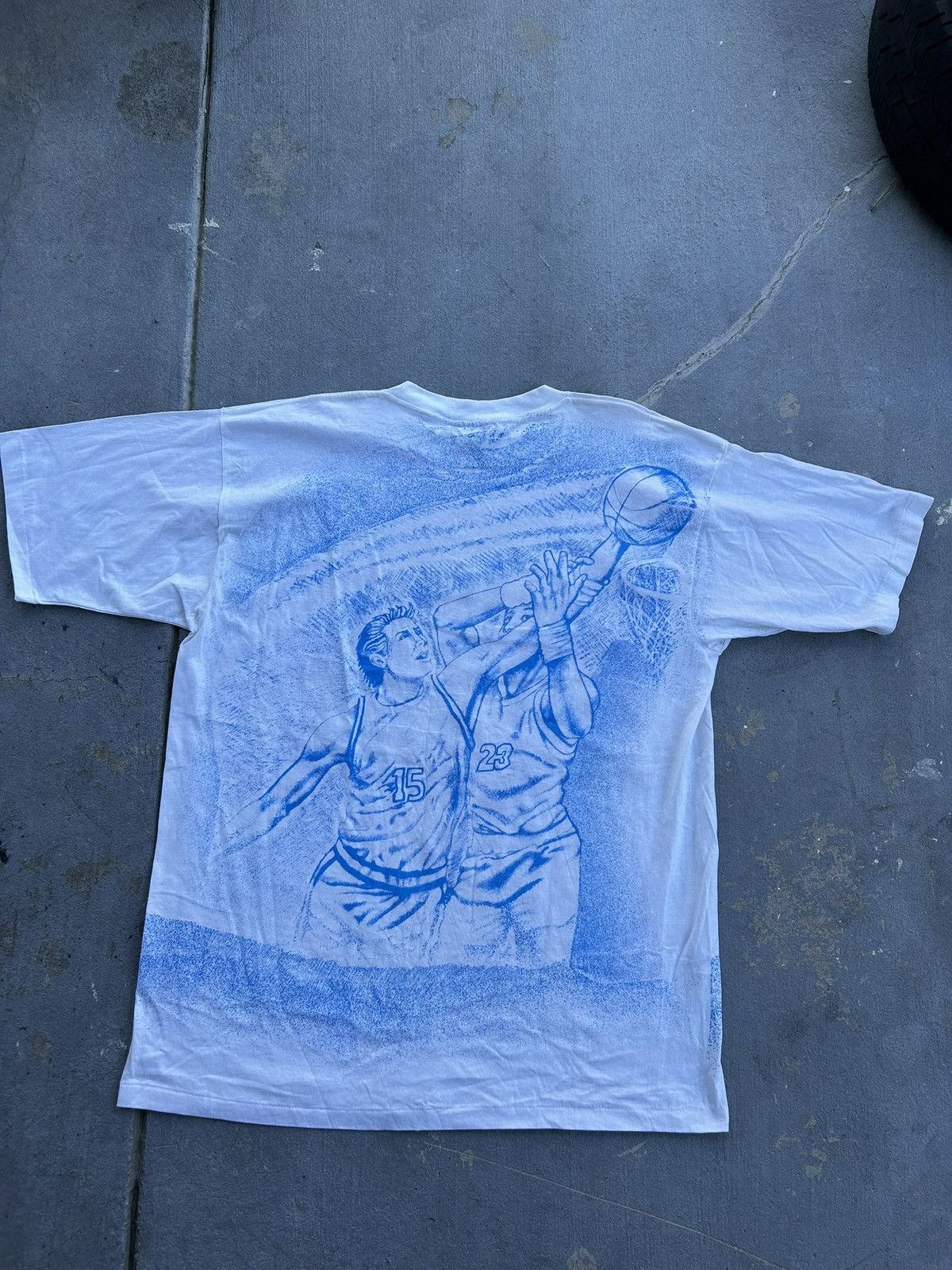 Vintage Brand New Vintage WT Georgetown College AOP Tee Size US XL / EU 56 / 4 - 2 Thumbnail