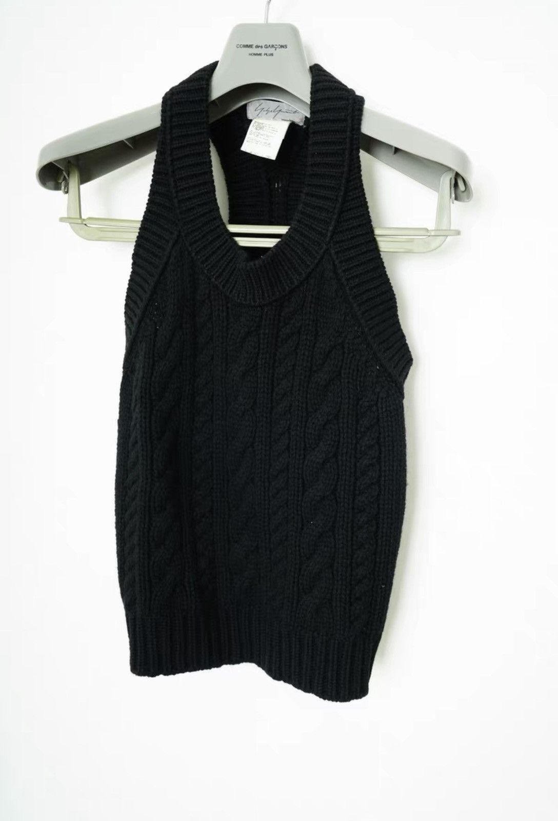 Yohji Yamamoto Yohji Yamamoto Slim Wool Tank Top Size XS / US 0-2 / IT 36-38 - 2 Thumbnail