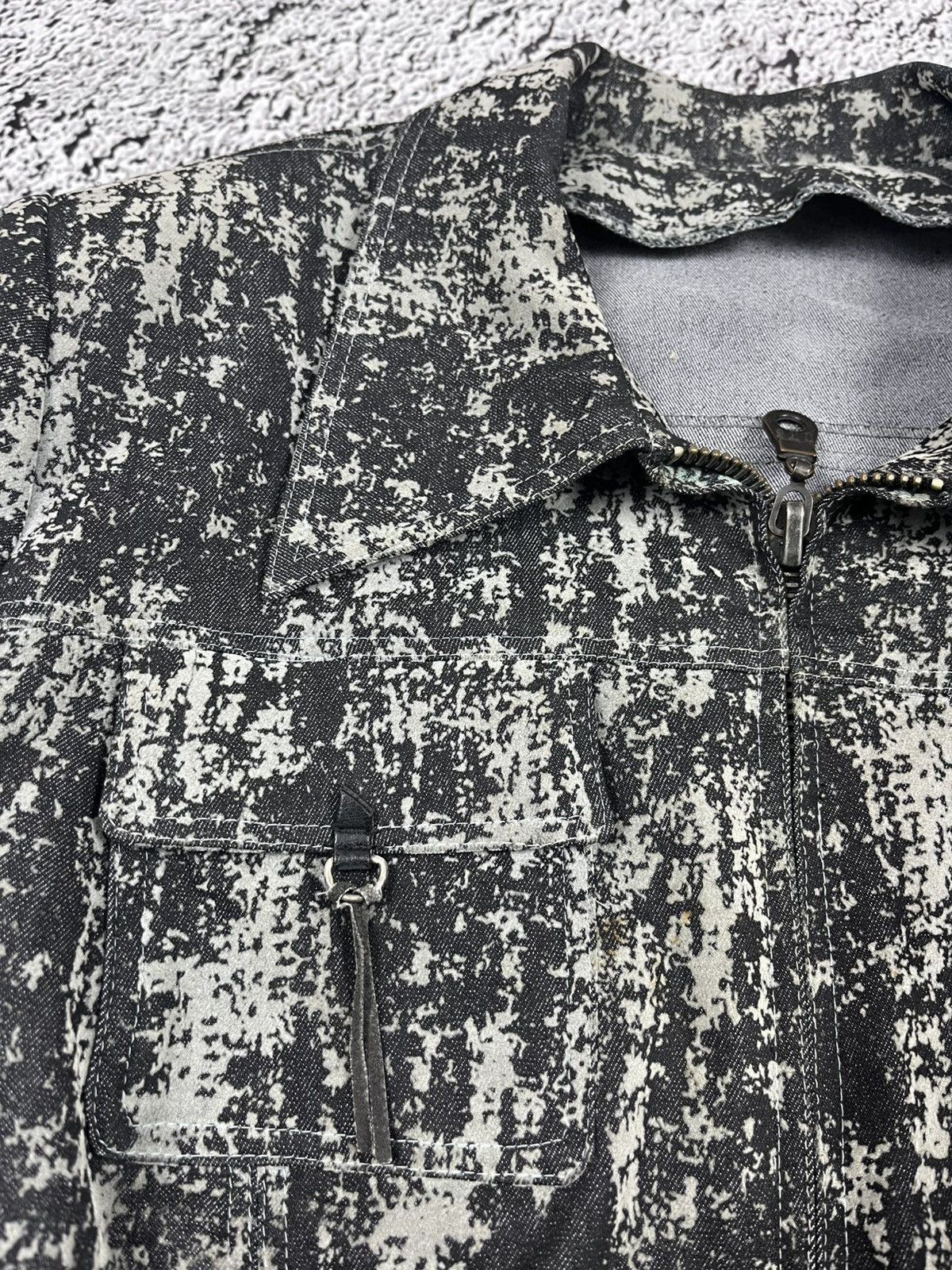 Vintage Vintage Y2K abstract blazer jacket avantgarde bondage Size L / US 10 / IT 46 - 6 Thumbnail