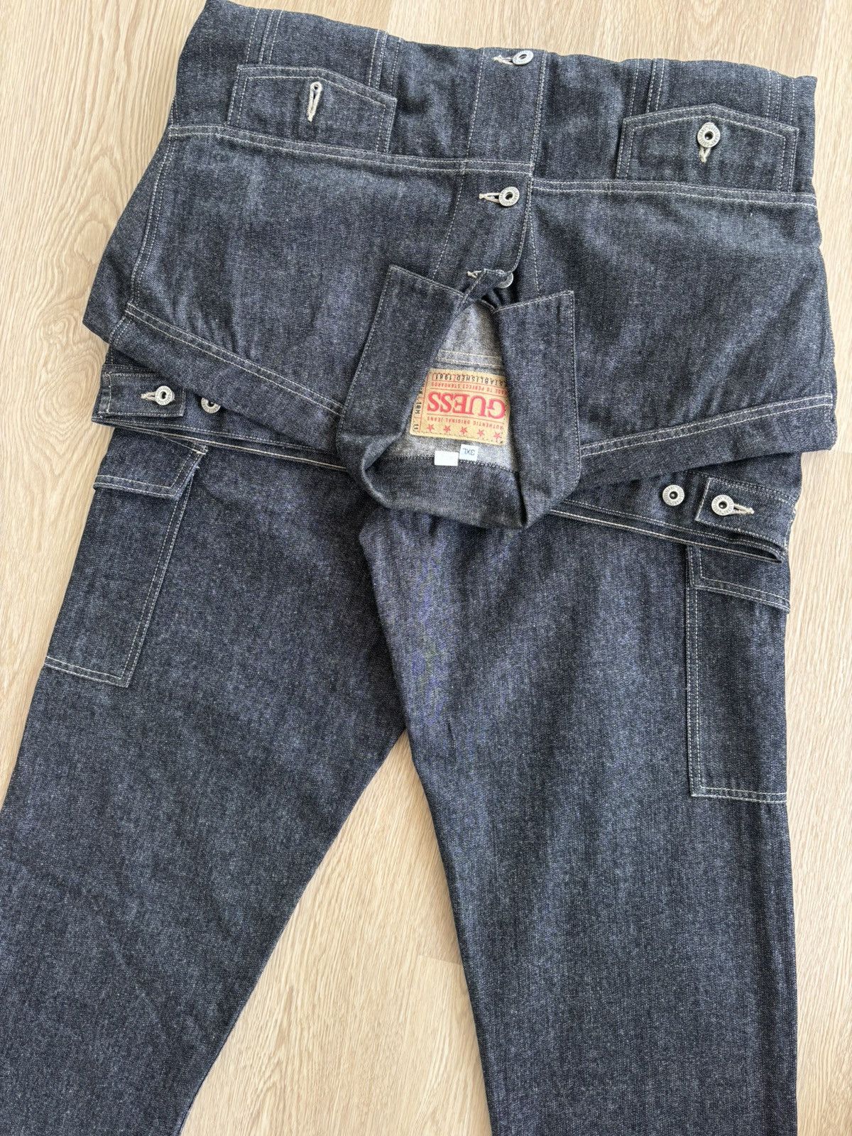 Guess FMV “Gueswha” Jeans Size US 33 - 5 Thumbnail
