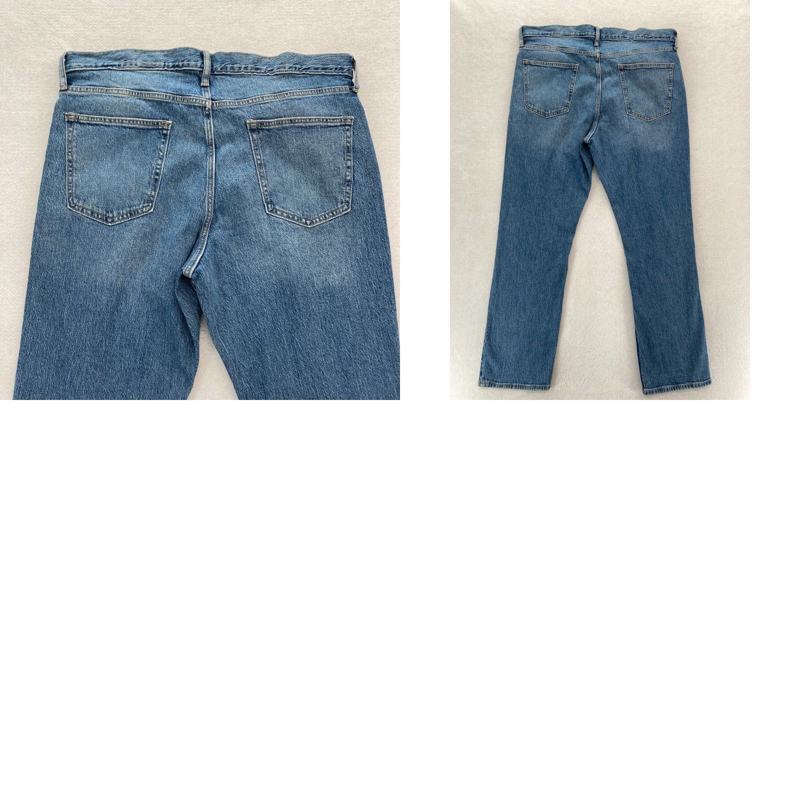 Old Navy Old Navy Jeans Mens 36x30 Straight Leg Medium Wash Blue Stretch Denim Pants NWT Size US 36 / EU 52 - 9 Thumbnail