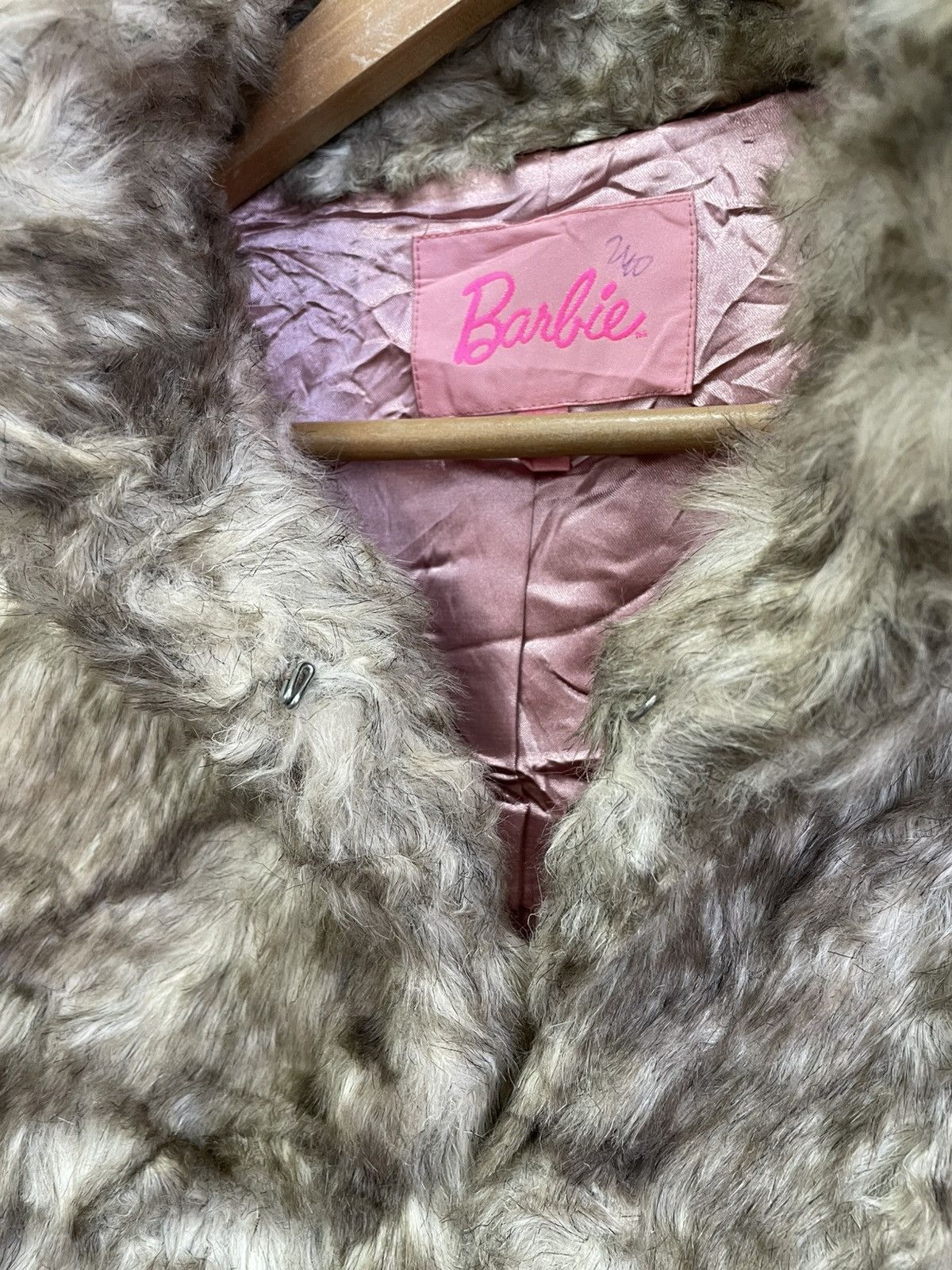 Japanese Brand RARE vintage faux fur BARBIE CROPPED coat jacket Y2K Size M / US 6-8 / IT 42-44 - 5 Thumbnail