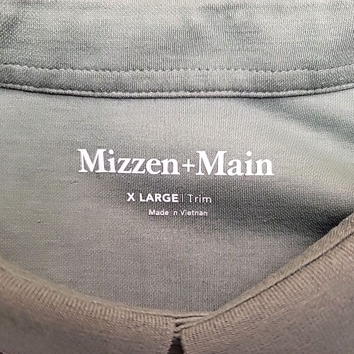 Mizzen+Main Mizzen+Main Polo Shirt Mens XL Green Short Sleeve Golf Performance Polo READ Size US XL / EU 56 / 4 - 4 Thumbnail