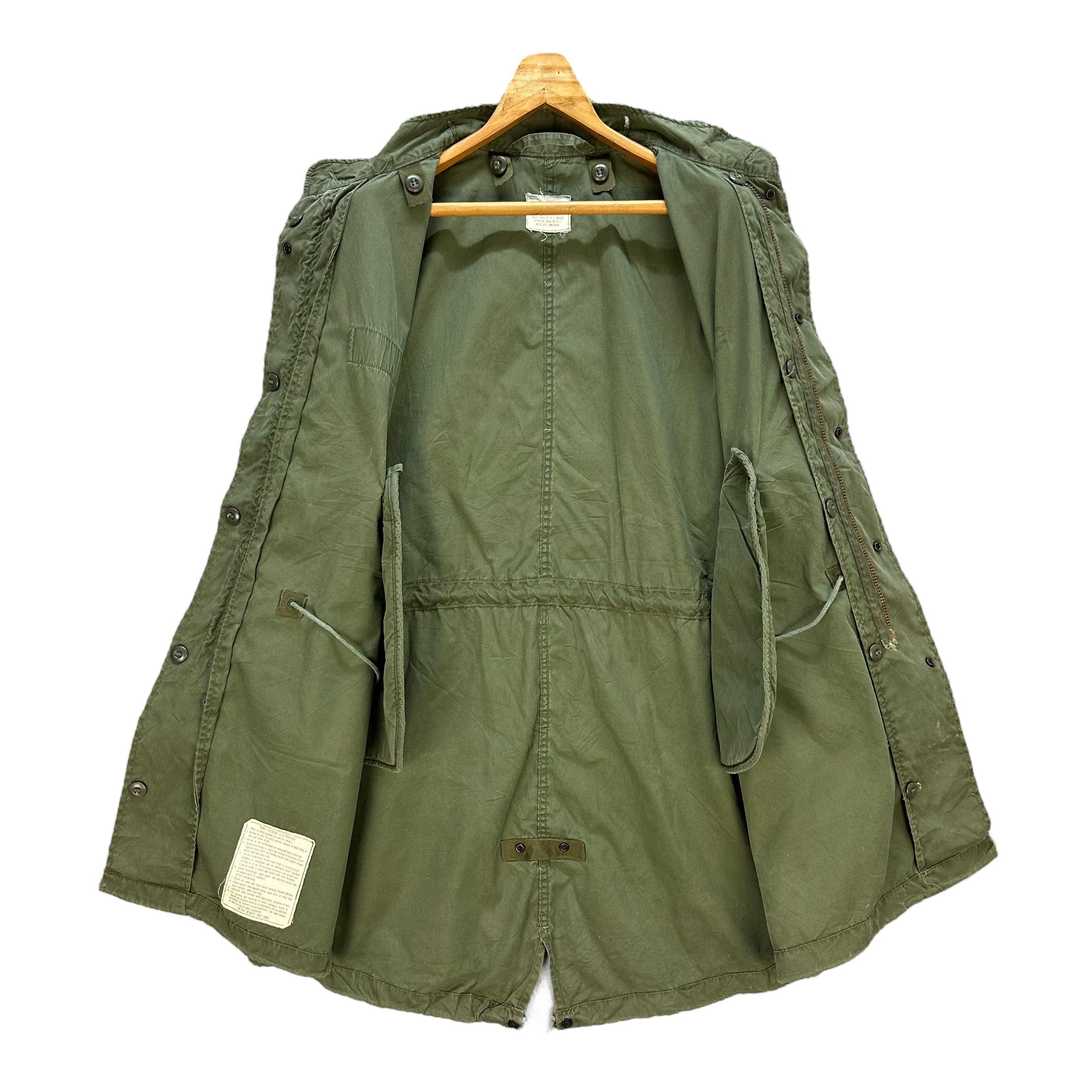 Vintage 90's Fishtail Parka Army Jacket Vanderbilt Shirt #A68-1657 Size US S / EU 44-46 / 1 - 11 Thumbnail