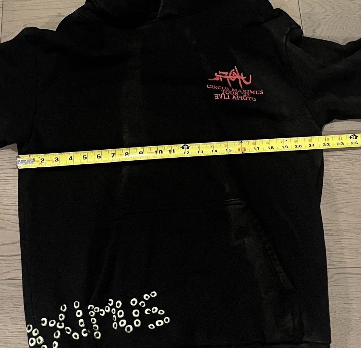 Travis Scott RARE Travis Scott Circus Maximus Utopia Staff Hoodie size L Size US XL / EU 56 / 4 - 4 Thumbnail
