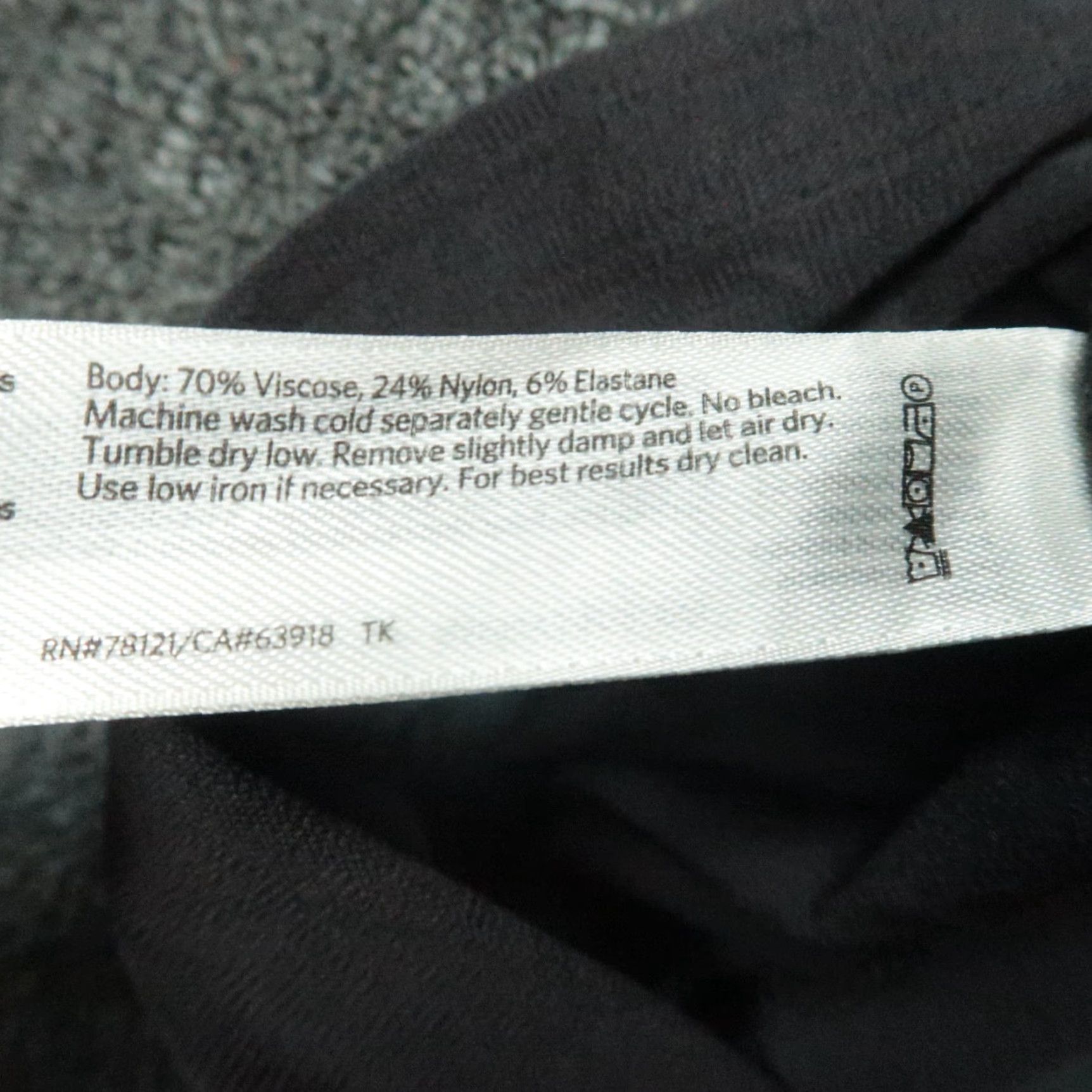 Eileen Fisher Eileen Fisher Pants Womens XL Extra Large Gray Pull On Crepe Stretch Size 40" / US 18 - 5 Thumbnail