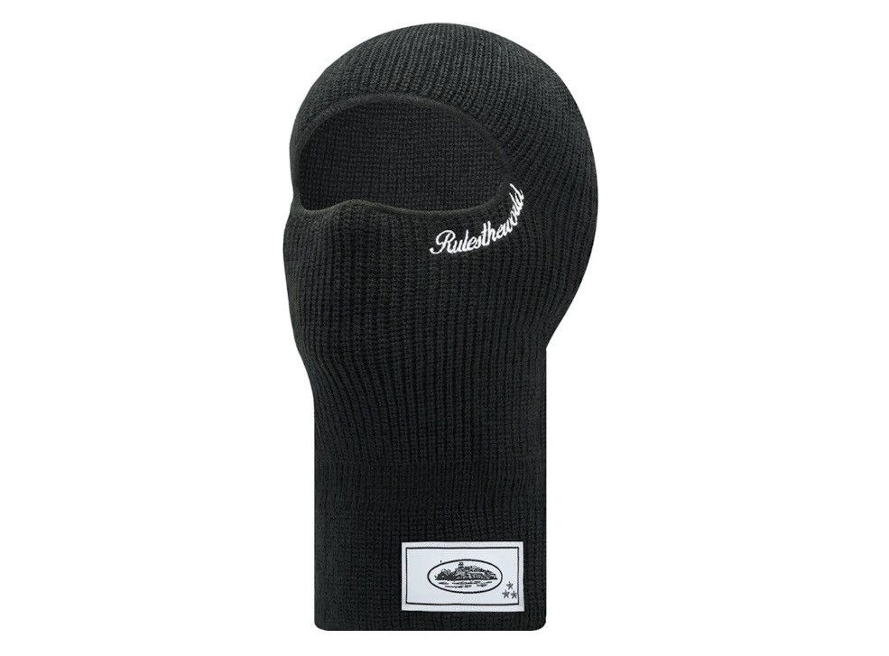 Streetwear Corteiz Knit Balaclava Black | Grailed