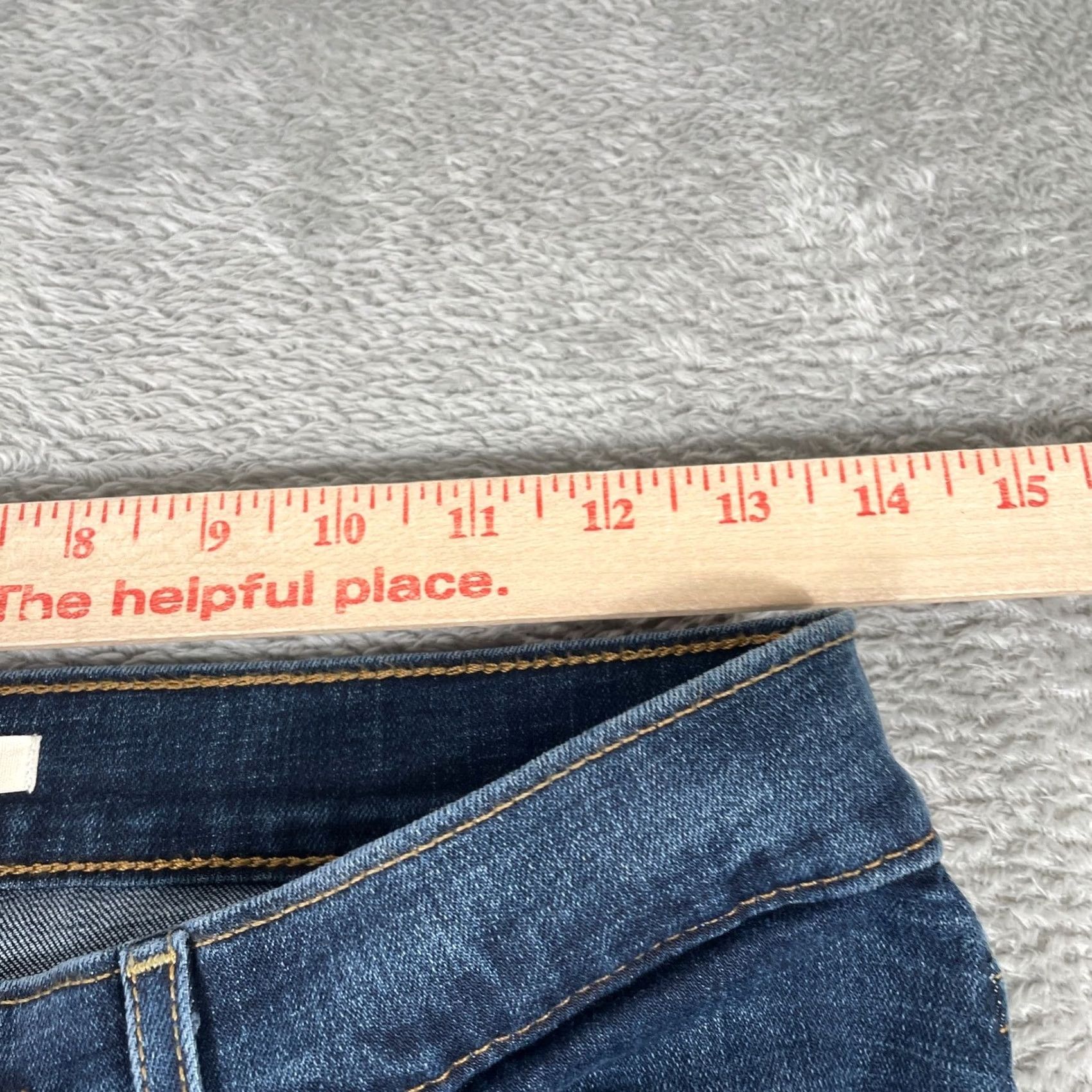 Levi's Levis Jeans Womens 4 28x28 Bootcut Dark Wash Denim Y2K Cowgirl Rodeo Size 27" / US 4 / IT 40 - 7 Thumbnail