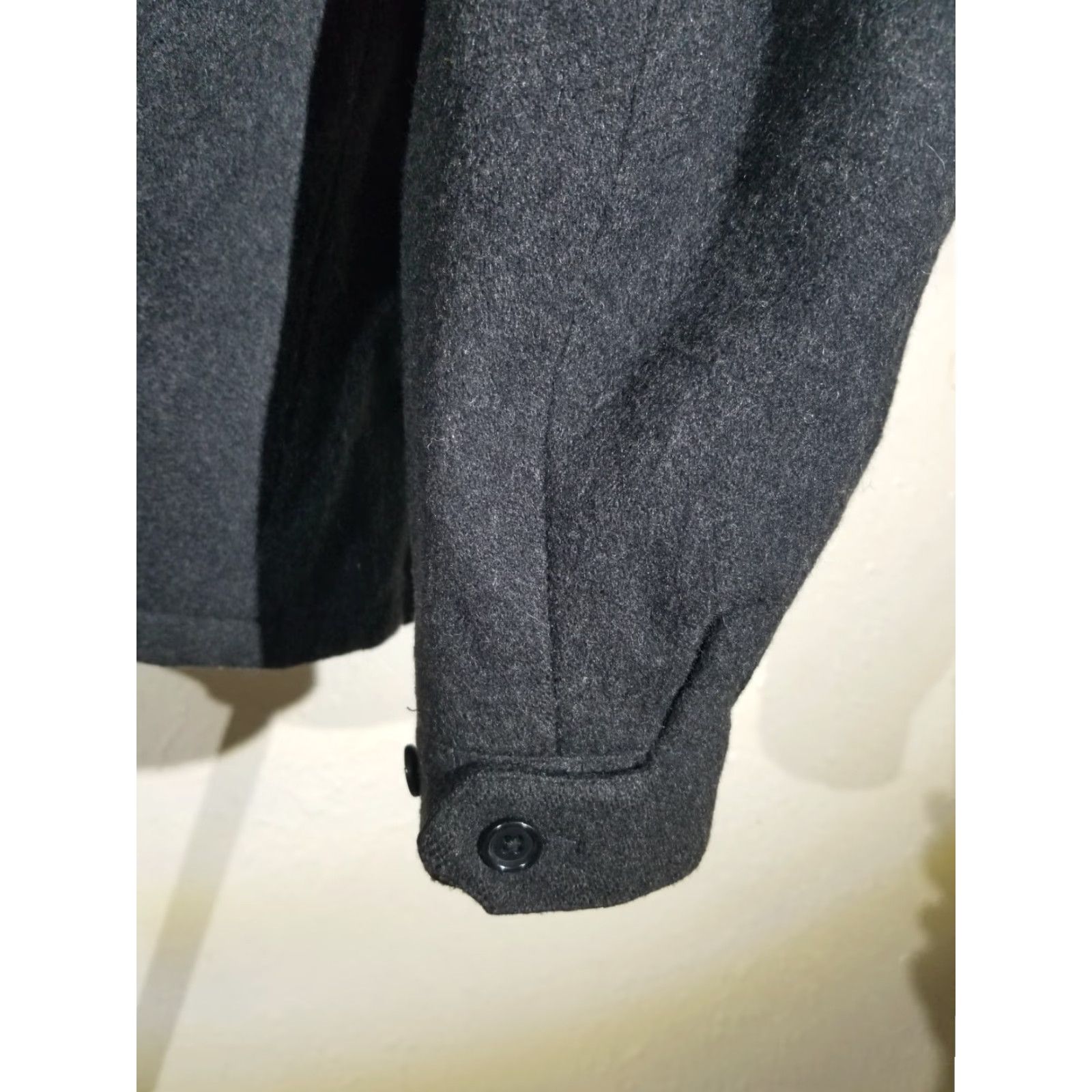 Polo Ralph Lauren Polo Ralph Lauren Jacket Wool Tweed Full Zip Pea Coat Gray XL Men Size US XL / EU 56 / 4 - 5 Thumbnail