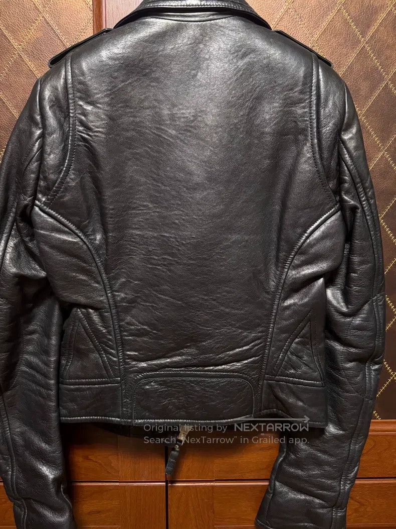Balenciaga Balenciaga Leather Jacket Size XXS / US 00 / IT 34 - 5 Thumbnail