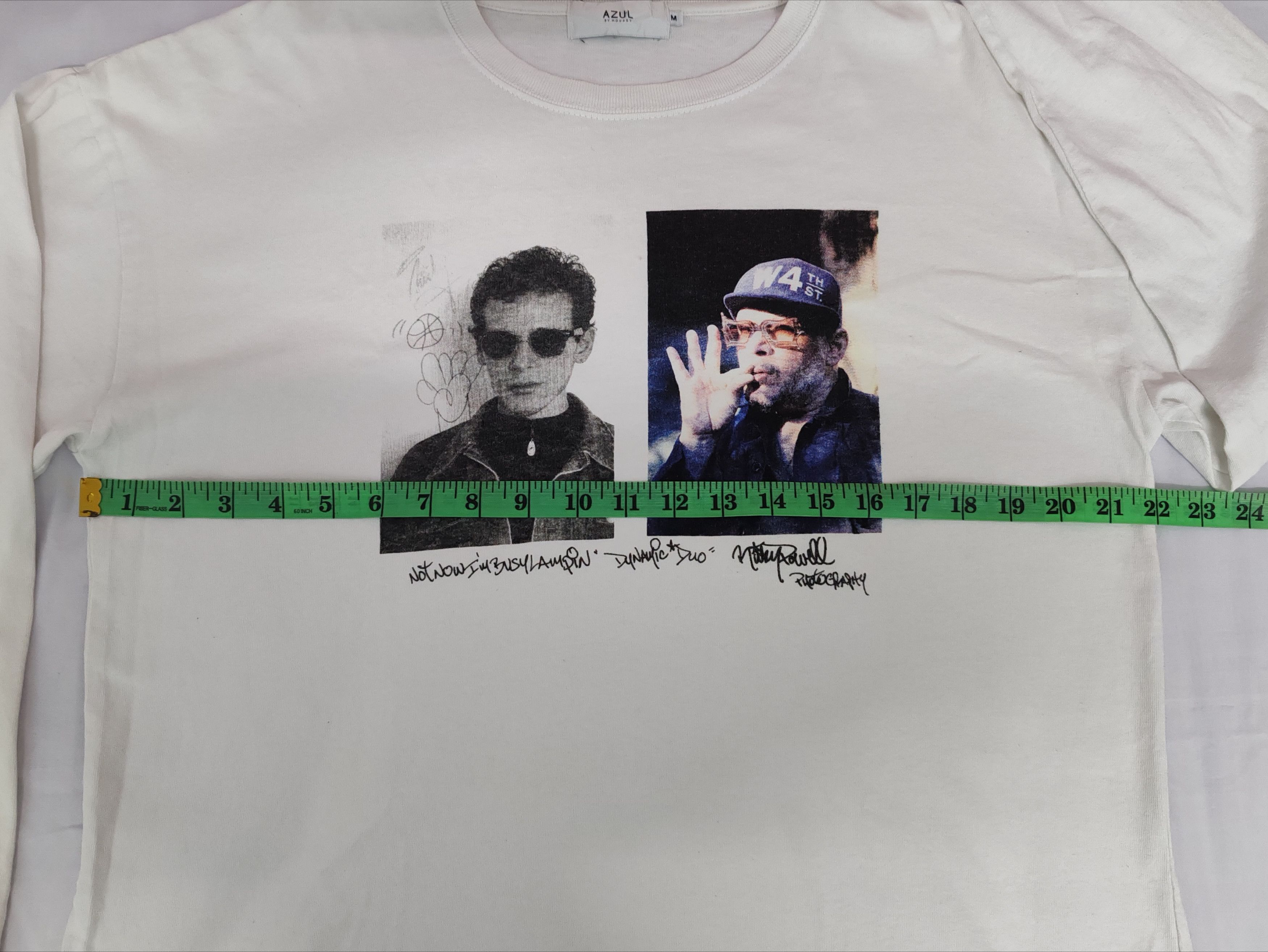 Japanese Brand Azul by Moussy Japanese Brand Photographer Designer Tee Size US M / EU 48-50 / 2 - 5 Thumbnail