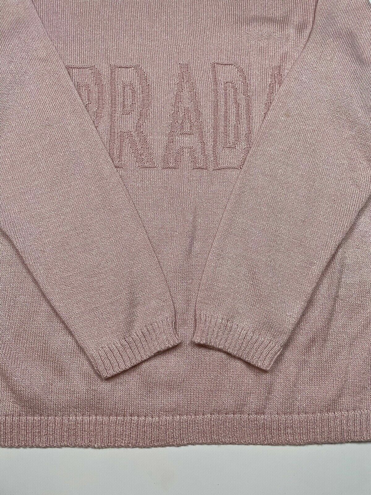 Prada Prada HNT Knit V-Neck Sweater Pullover Womens Size L / US 10 / IT 46 - 8 Thumbnail