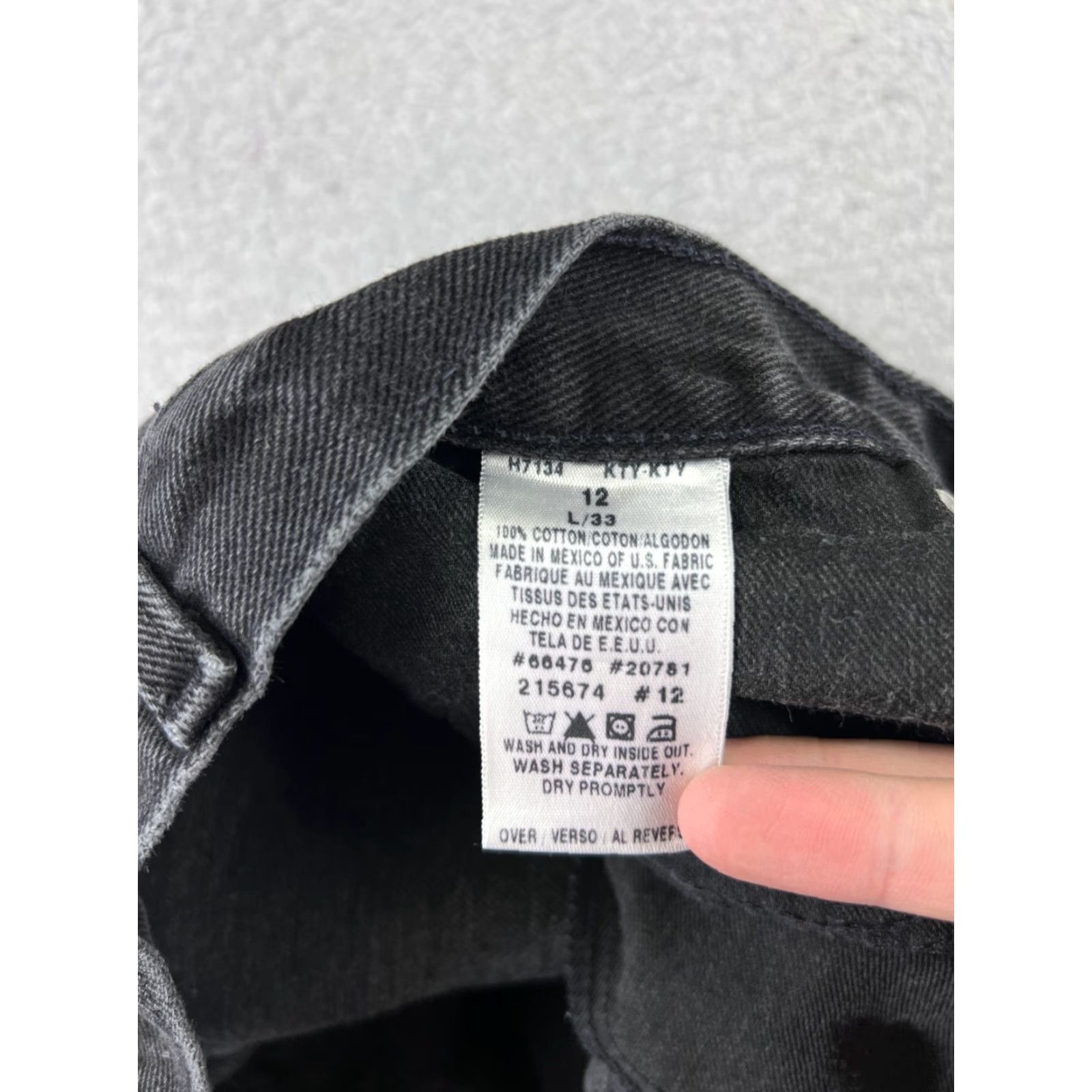 Tommy Hilfiger VINTAGE Tommy Hilfiger Jeans Women 12 Black Denim Straight Leg Cotton Blend Jeans Women 12 Black Denim Straight Leg Tommy Hilfiger vintage Size 34" / US 12 / IT 48 - 4 Thumbnail