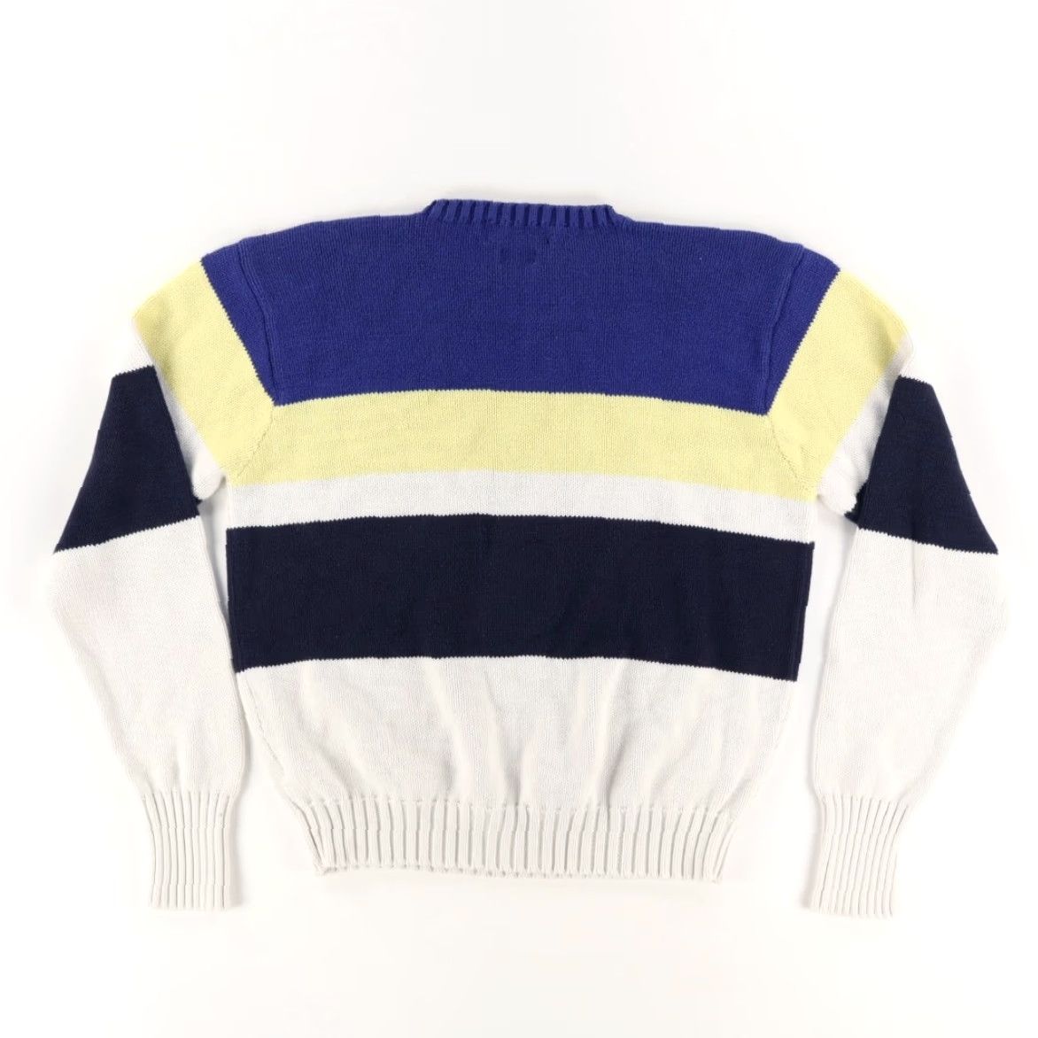 Polo Ralph Lauren Polo Ralph Lauren Knit Crewneck Colorblock Long Sleeve Sweater Men's L Size US L / EU 52-54 / 3 - 4 Thumbnail