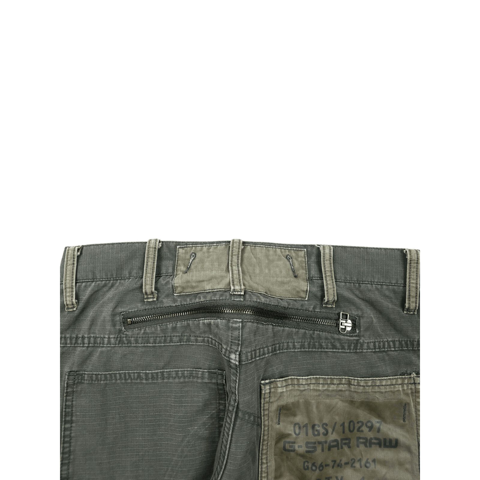 G-Star × Japanese Brand 💎 32/32 G-star RAW 3D Cargo Loose Pants Jeans Utility Y2K Size US 32 / EU 48 - 17 Thumbnail