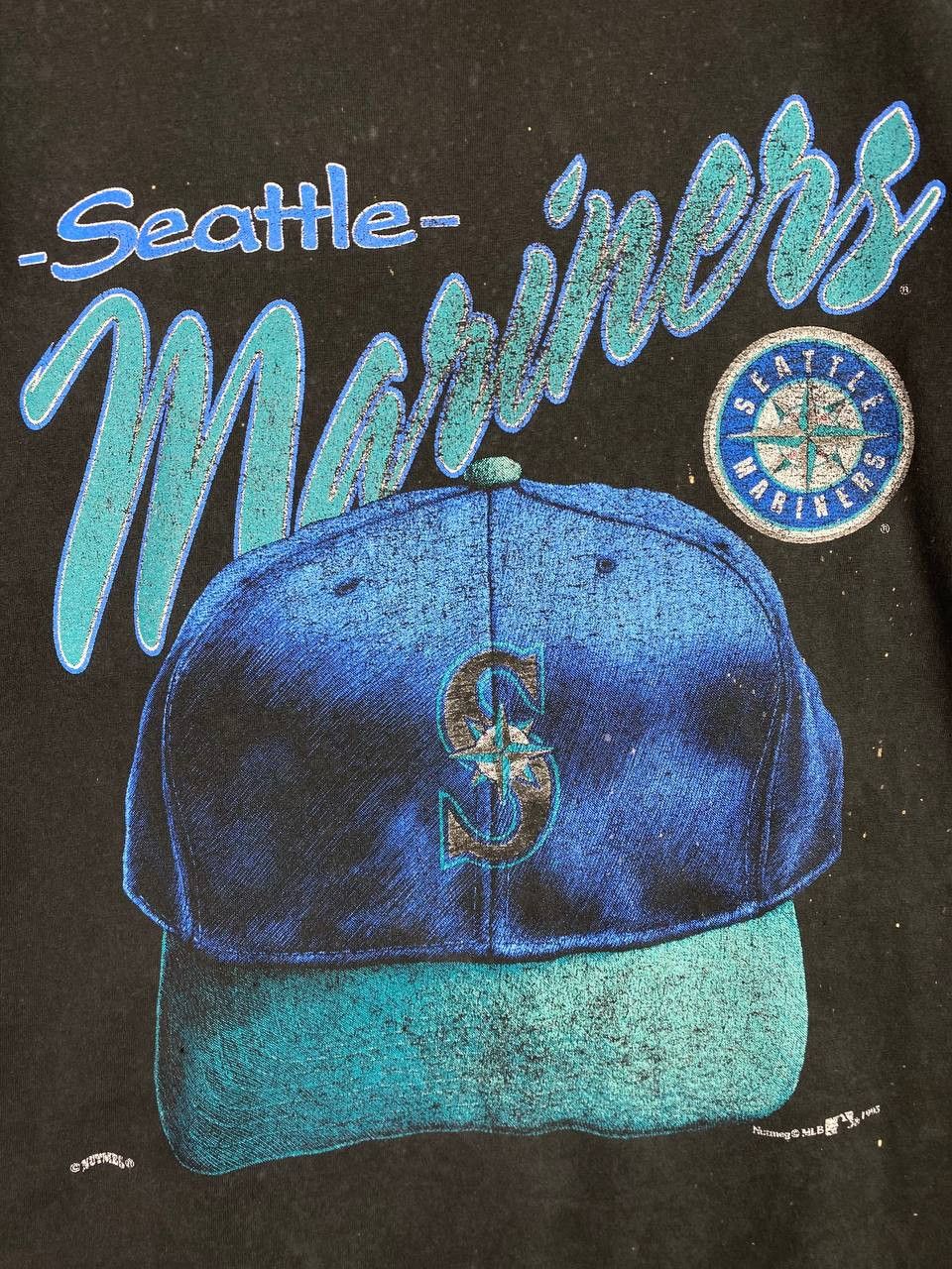 MLB vintage mlb seattle mariners tee nice design Size US L / EU 52-54 / 3 - 2 Thumbnail
