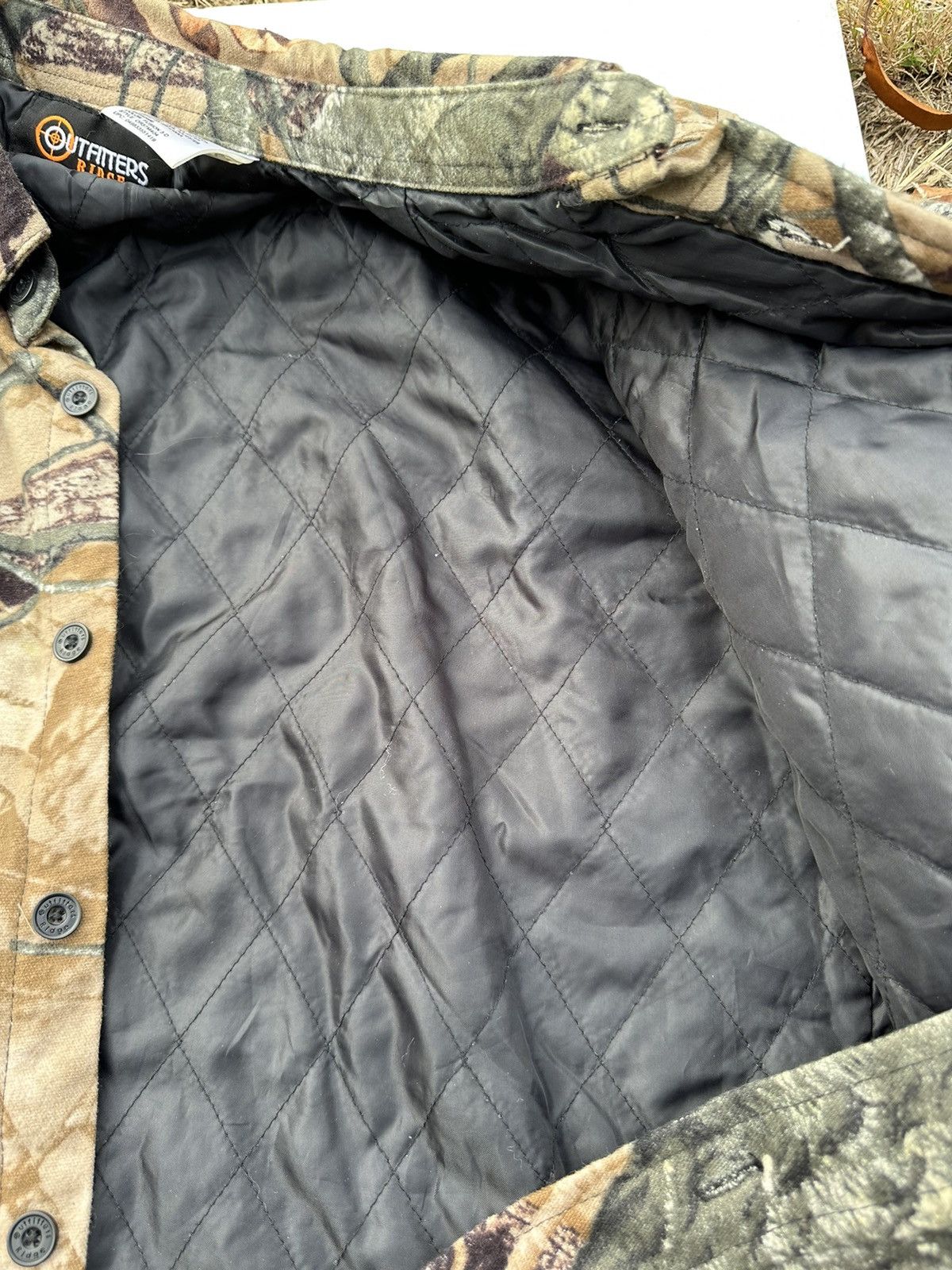 Realtree Crazy workwear camo realtree quilt lined flannel jacket Size US M / EU 48-50 / 2 - 3 Thumbnail