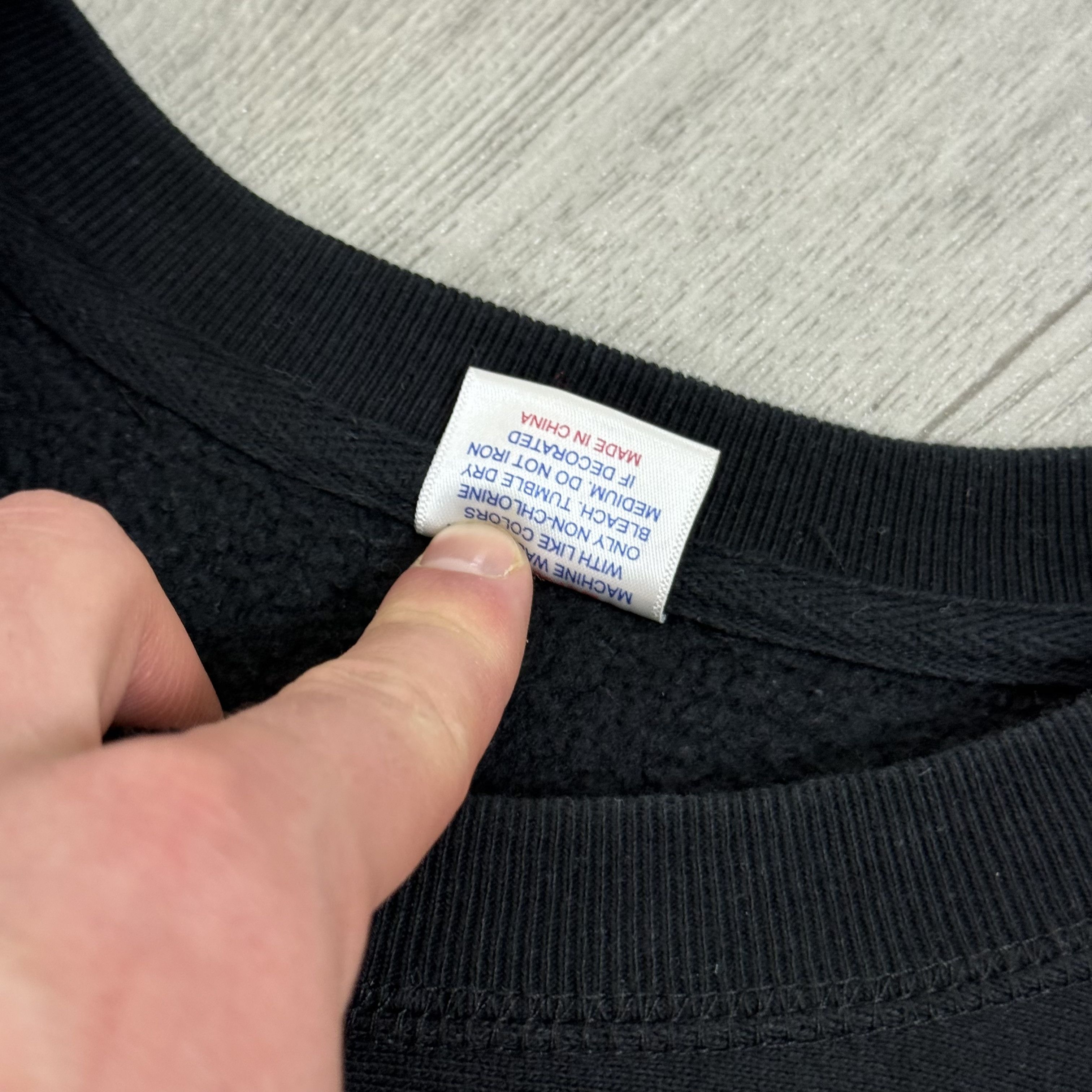 FUCT FUCT Los Angeles Black Embroidered Crewneck Sweatshirt Size US M / EU 48-50 / 2 - 9 Thumbnail
