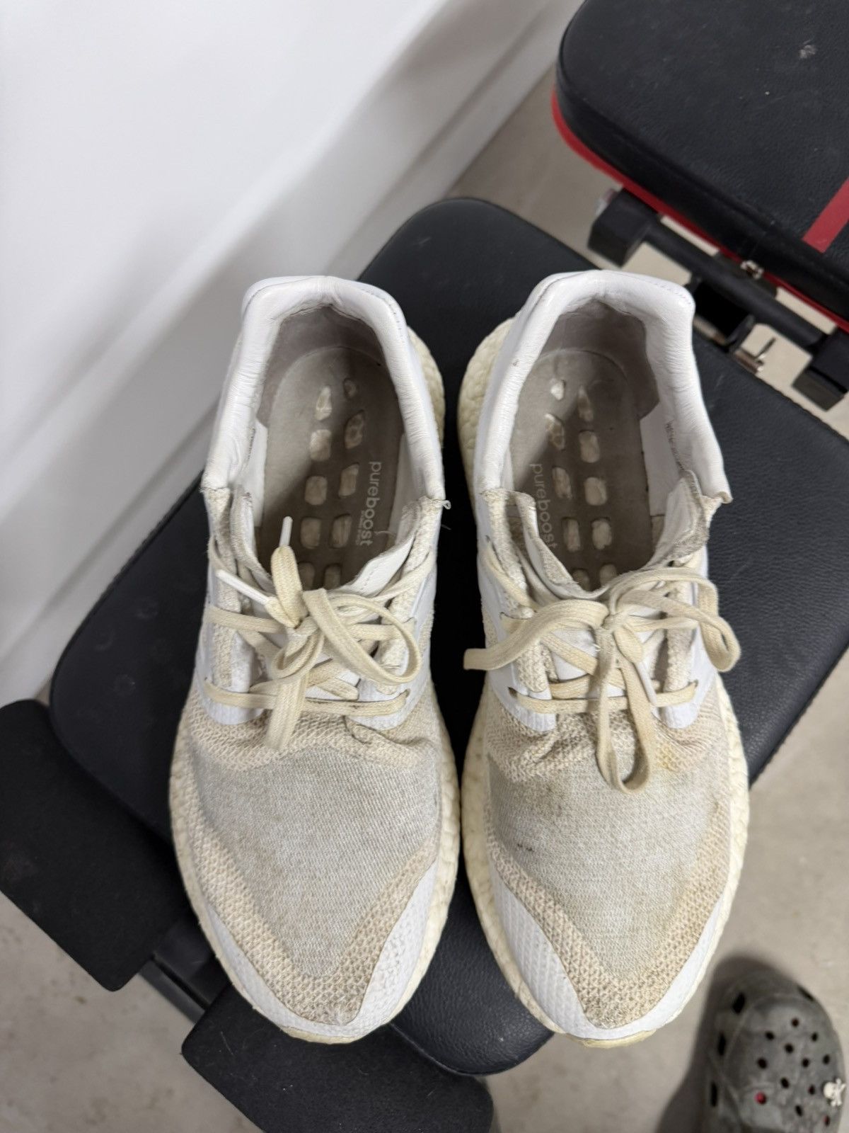 Y-3 Y-3 Triple White Pure Boost Sneakers Yohji Yamamoto Size US 8.5 / EU 41-42 - 4 Thumbnail