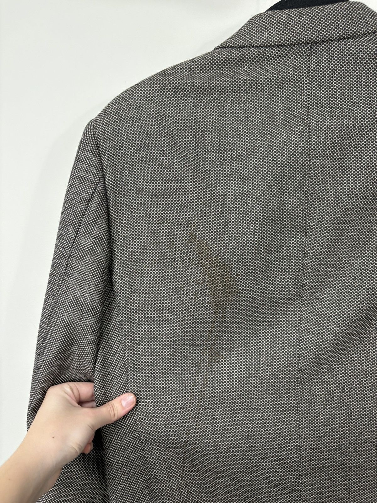 Suitsupply Suitsupply Men’s Micro Check Wool Blazer Jacket Sport Coat Size 38R - 16 Thumbnail