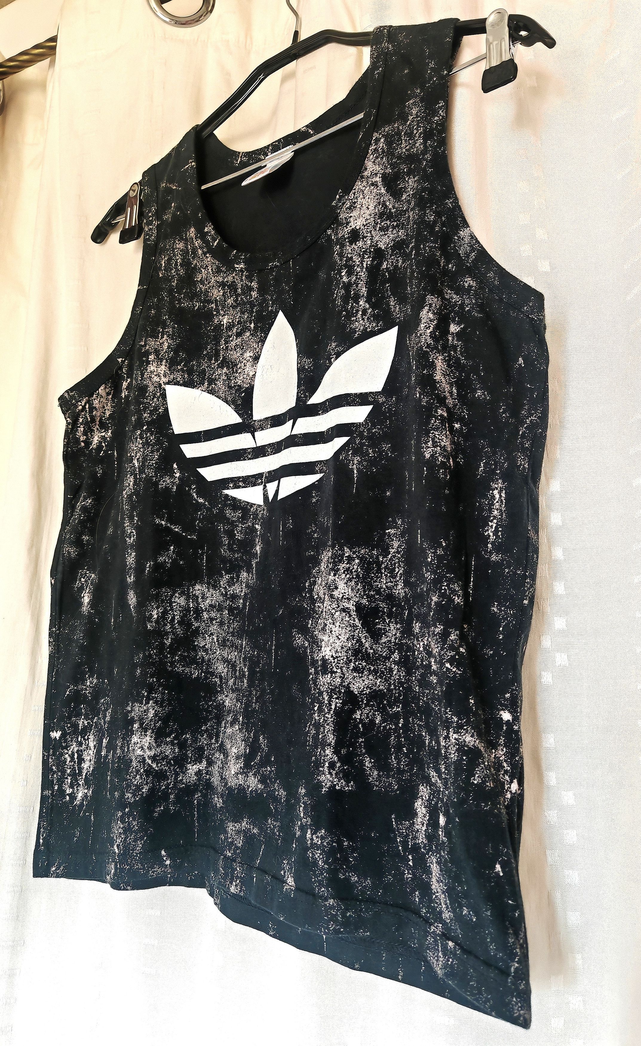 Adidas × Vintage Rare Vintage Y2K Adidas Trefoil Tank Top Vest sz S Size US S / EU 44-46 / 1 - 5 Thumbnail