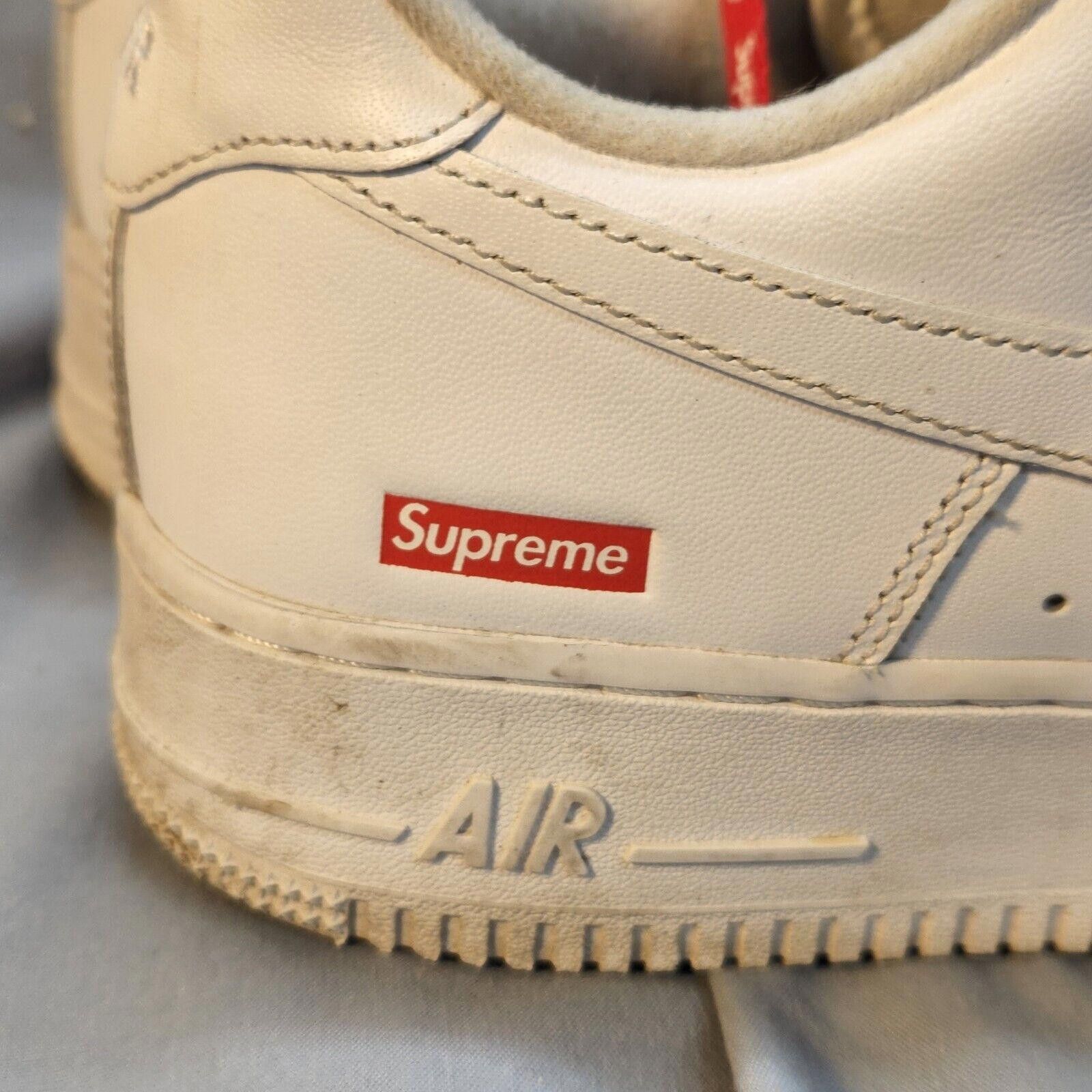 Nike Nike Air Force 1 Low Supreme White CU9225-100 Men Size 9 Size US 9 / EU 42 - 8 Thumbnail