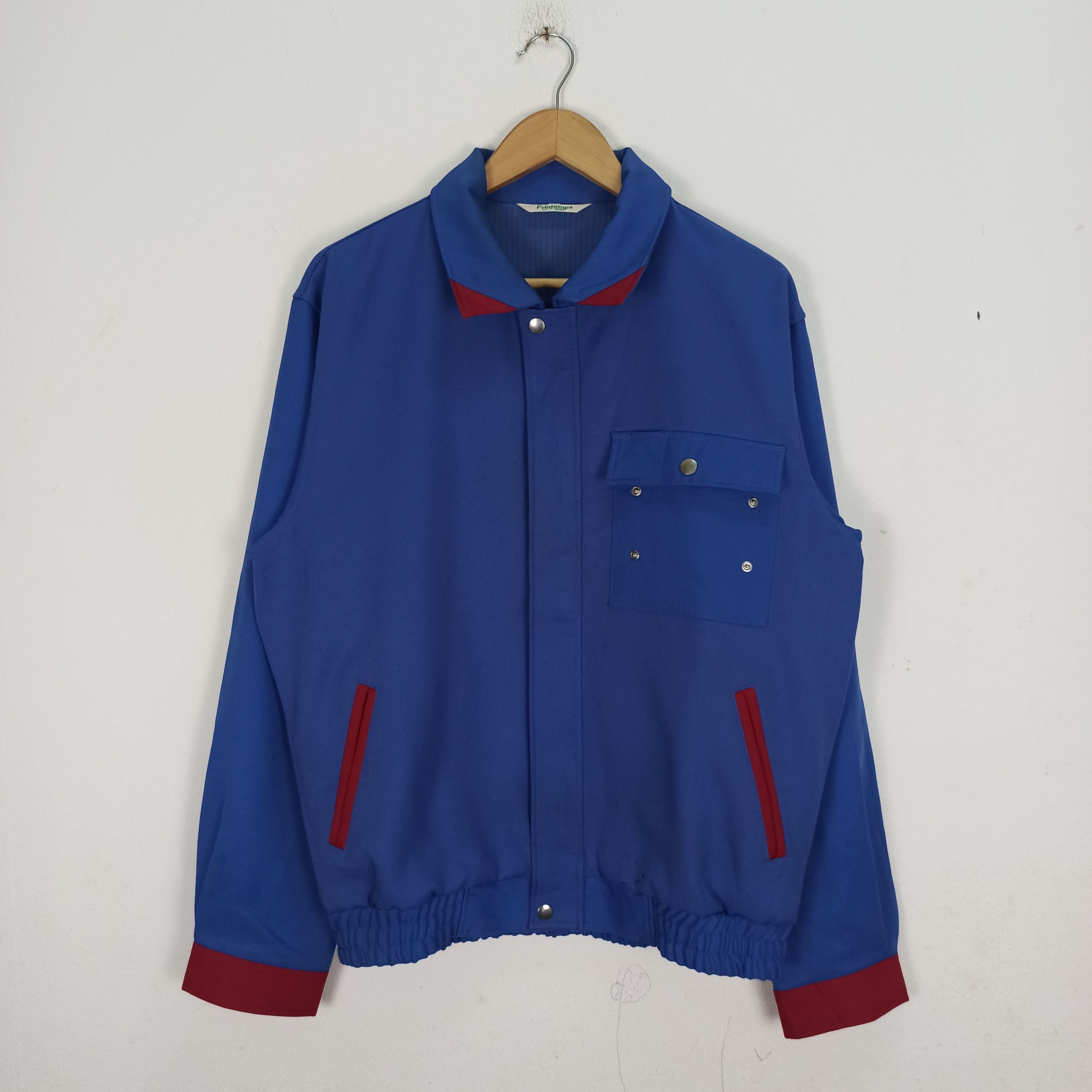 Japanese Brand Vintag🔥 LAWSON Conbini Uniform Bombers Jacket Made in Japan Size US L / EU 52-54 / 3 - 3 Thumbnail