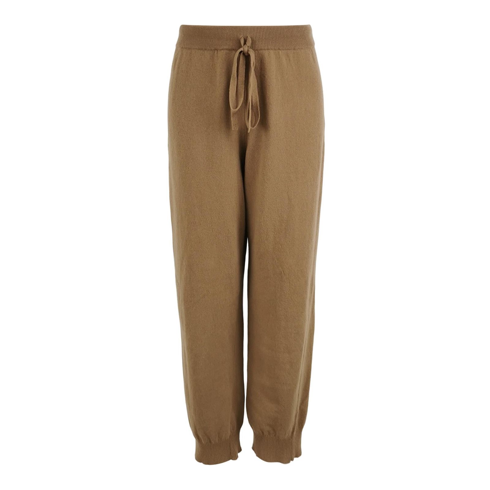 Weekend Max Mara Brown Drawstring Cuffed Pants M