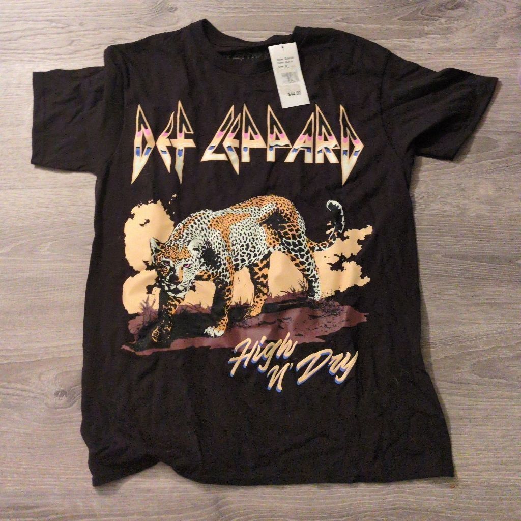 Def Leppard Def Leopard High N' Dry Tee Size Small Size S / US 4 / IT 40 - 1 Thumbnail