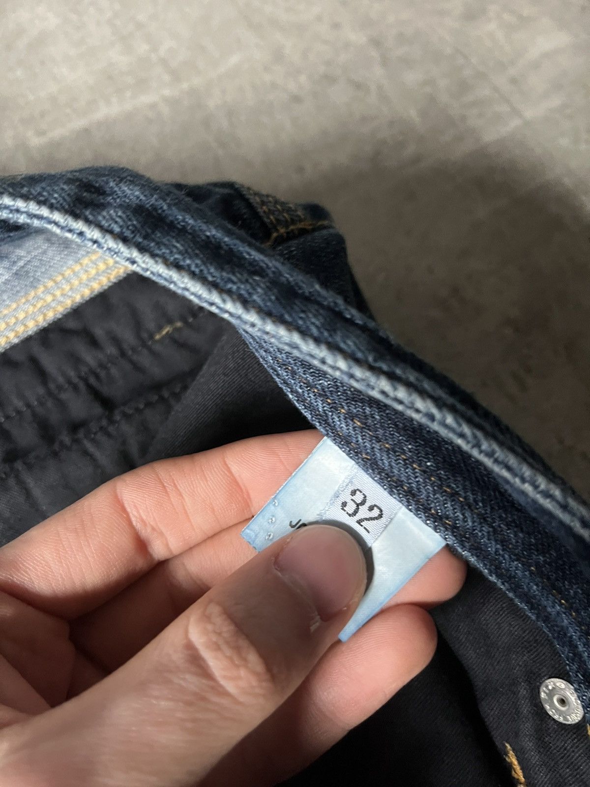 Raf Simons × Raf by Raf Simons Raf by Raf Simons distressed jeans very rare navy Size US 32 / EU 48 - 20 Thumbnail