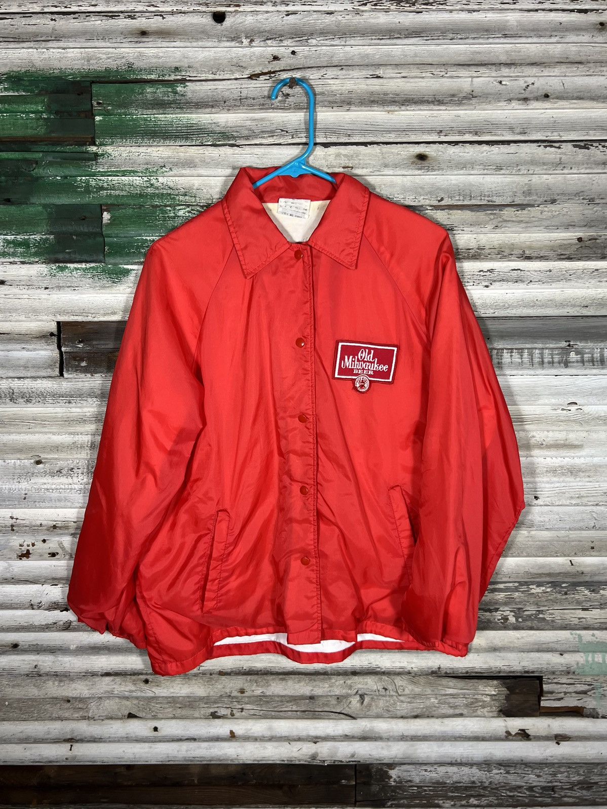 Vintage Vintage Old Milwaukee Beer Jacket Size US L / EU 52-54 / 3 - 1 Thumbnail