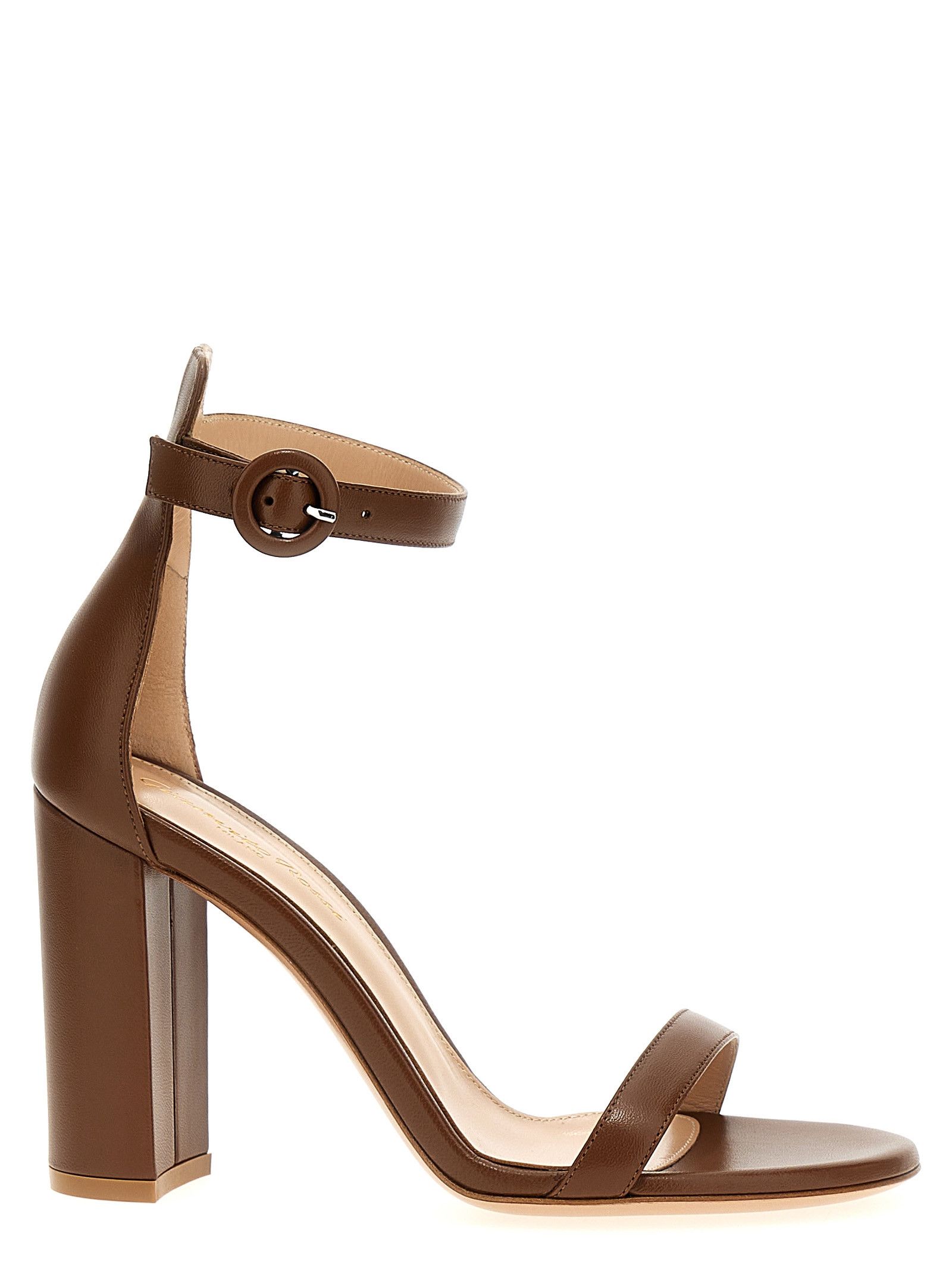 サンダル・ミュール GIANVITO ROSSI Black Nappa Leather Lianne Sandals GIANVITO ROSSI Lianne leather sandals | NET-A-PORTER