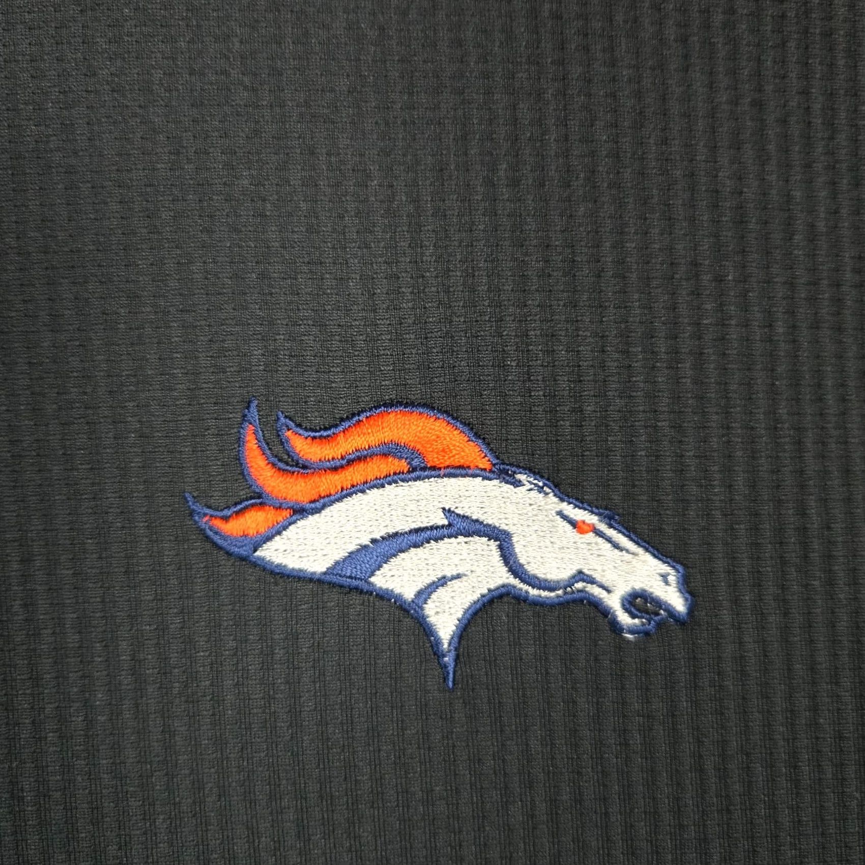 Nike NIKE GOLF DENVER BRONCOS Polo Shirt Tour Performance Mens Size Large Black Size US L / EU 52-54 / 3 - 3 Thumbnail