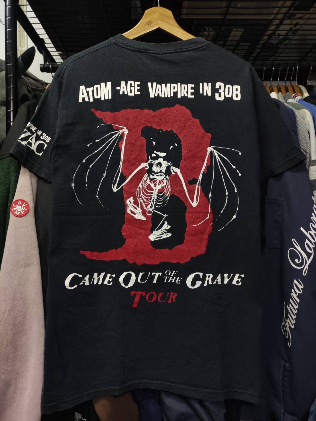 Band Tees Vtg 00's Balzac Band " Came Out Of The Grave " Tour Promo Size US M / EU 48-50 / 2 - 9 Thumbnail
