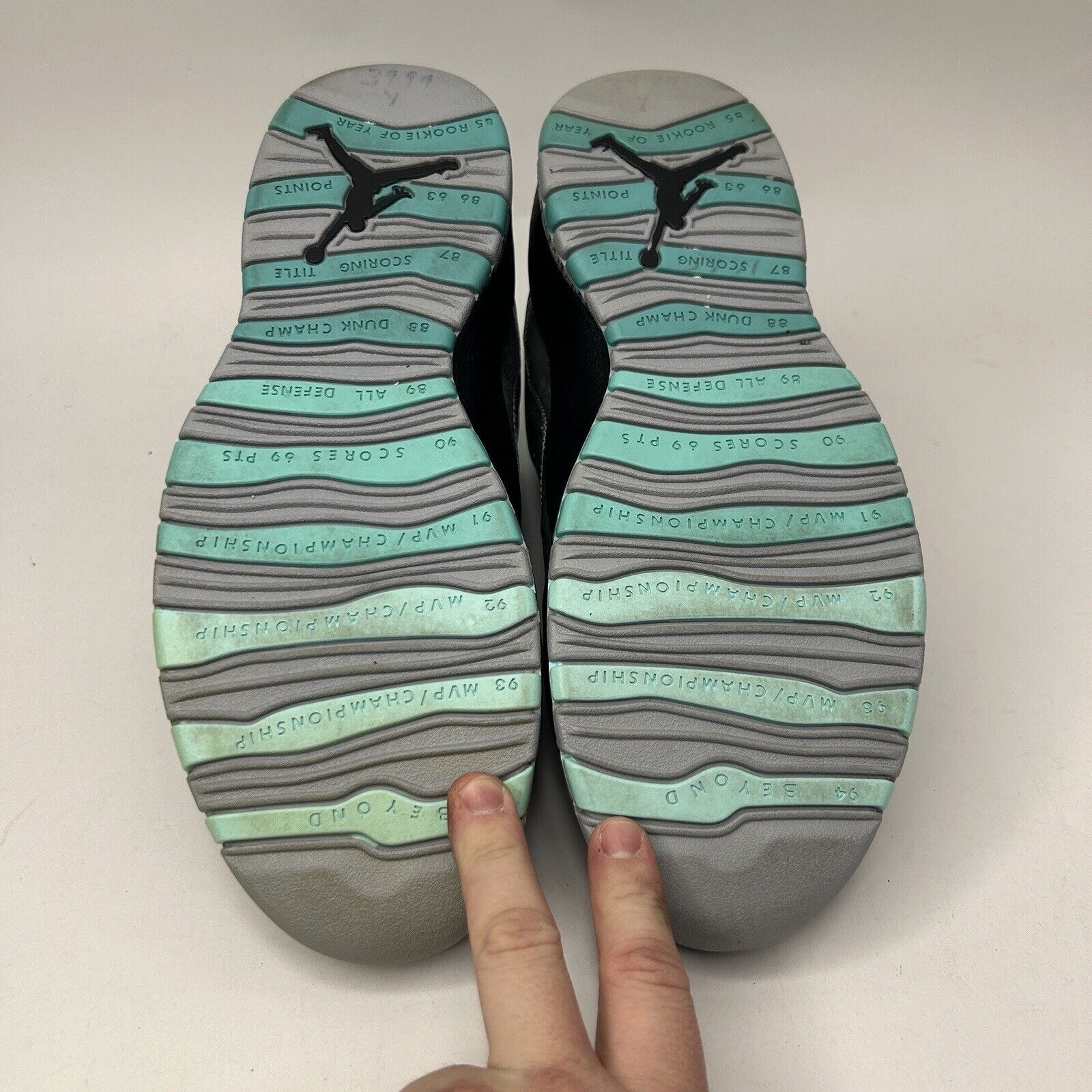 Jordan Brand Nike Air Jordan 10 Retro “Lady Liberty” 2023 Size US 10.5 / EU 43-44 - 7 Thumbnail