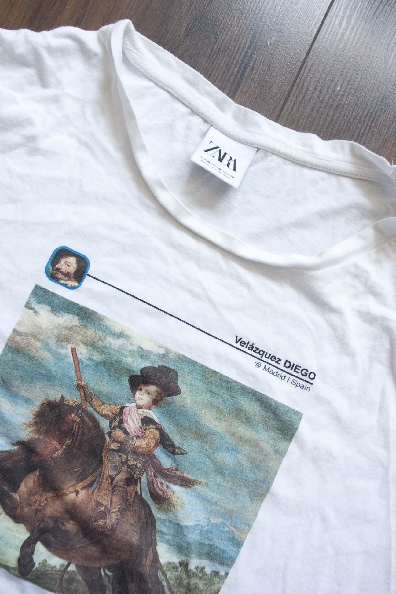 Zara Diego Velazquez x Zara T Shirt Size M Art Size US M / EU 48-50 / 2 - 2 Thumbnail