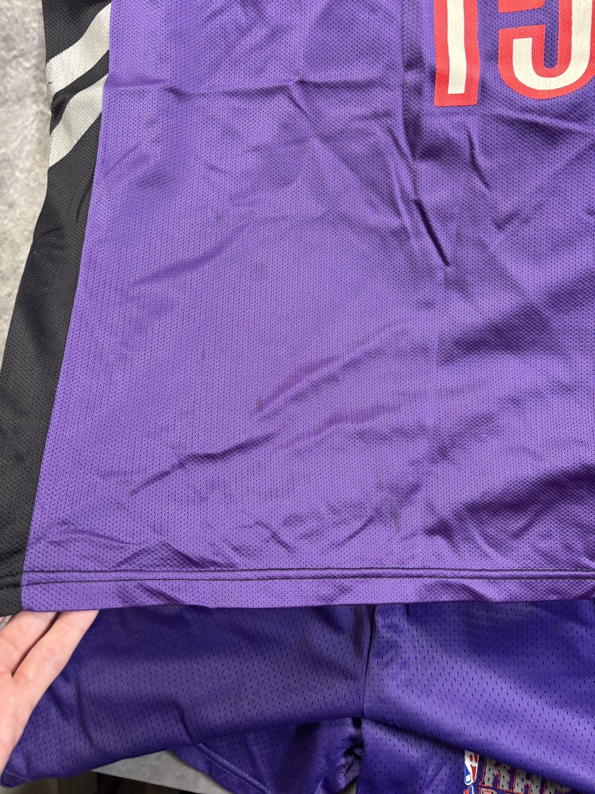 Champion 90s Vintage Toronto Raptors Shorts Carter Matching Suit Set Size US L / EU 52-54 / 3 - 19 Thumbnail