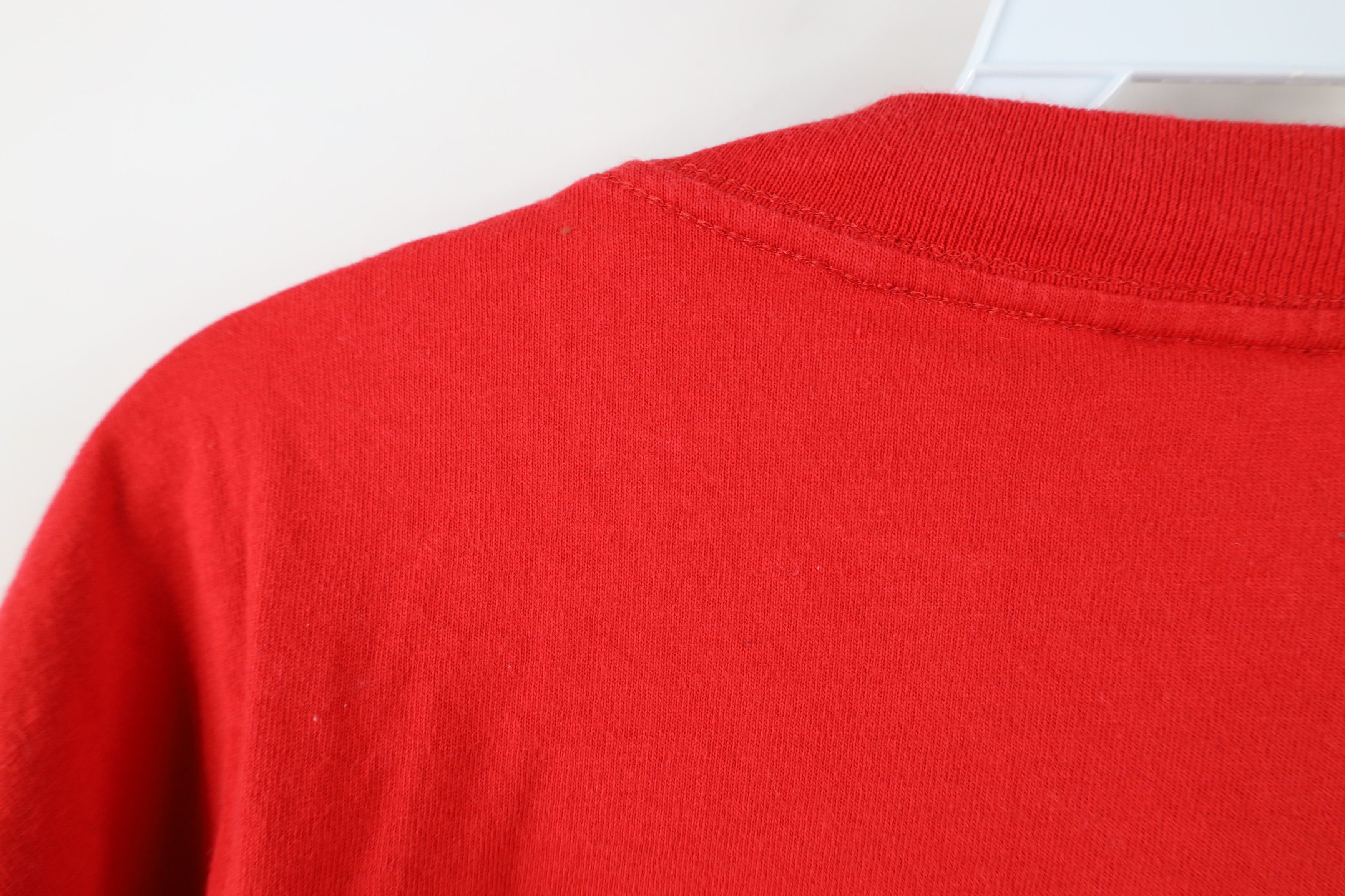 Vintage Vintage 90s Detroit Red Wings Hockey Short Sleeve T-Shirt Size US XL / EU 56 / 4 - 11 Thumbnail