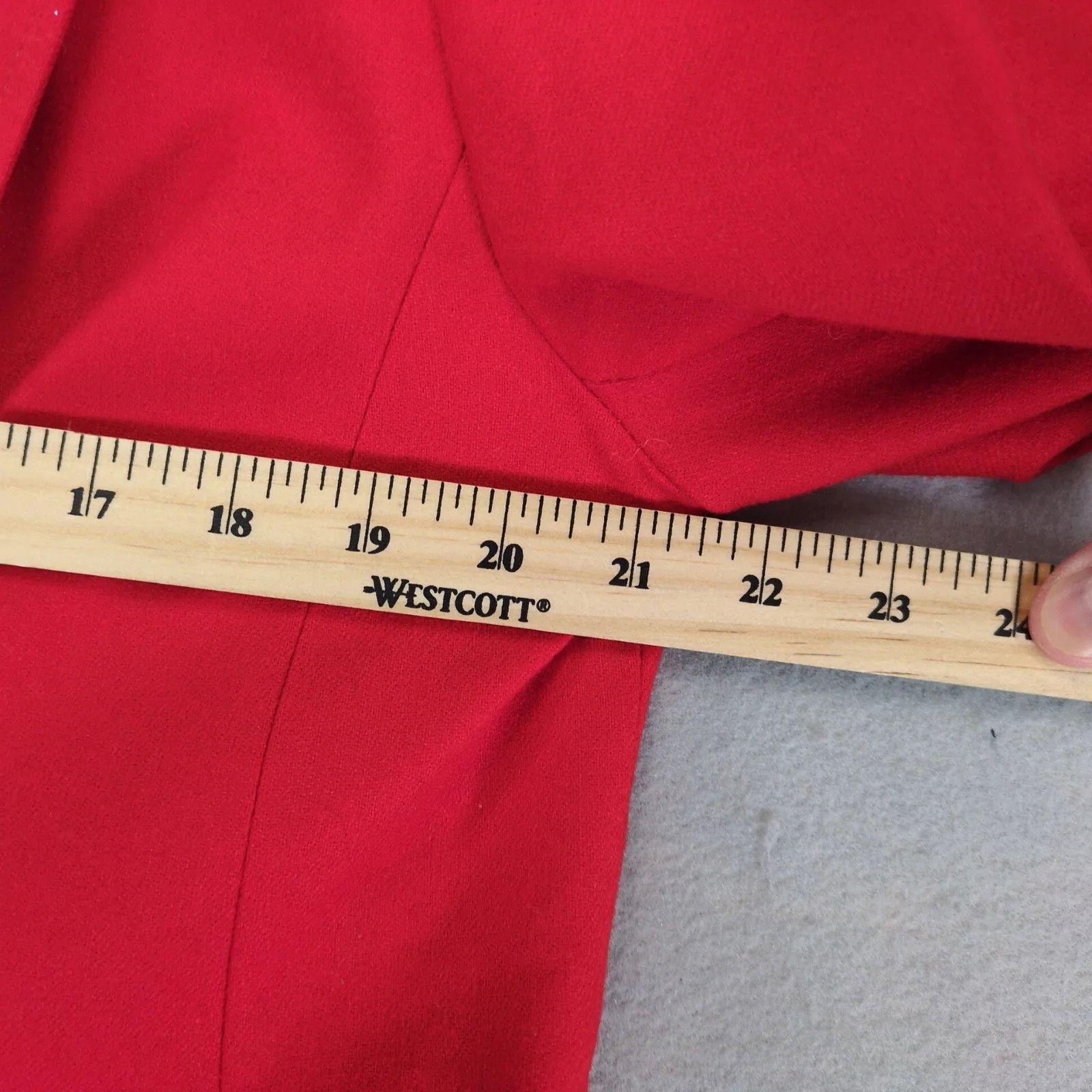 Pendleton Pendleton Blazer Womens 18W Red Virgin Wool USA Vintage Size XXL / US 16-18 / IT 52-54 - 5 Thumbnail
