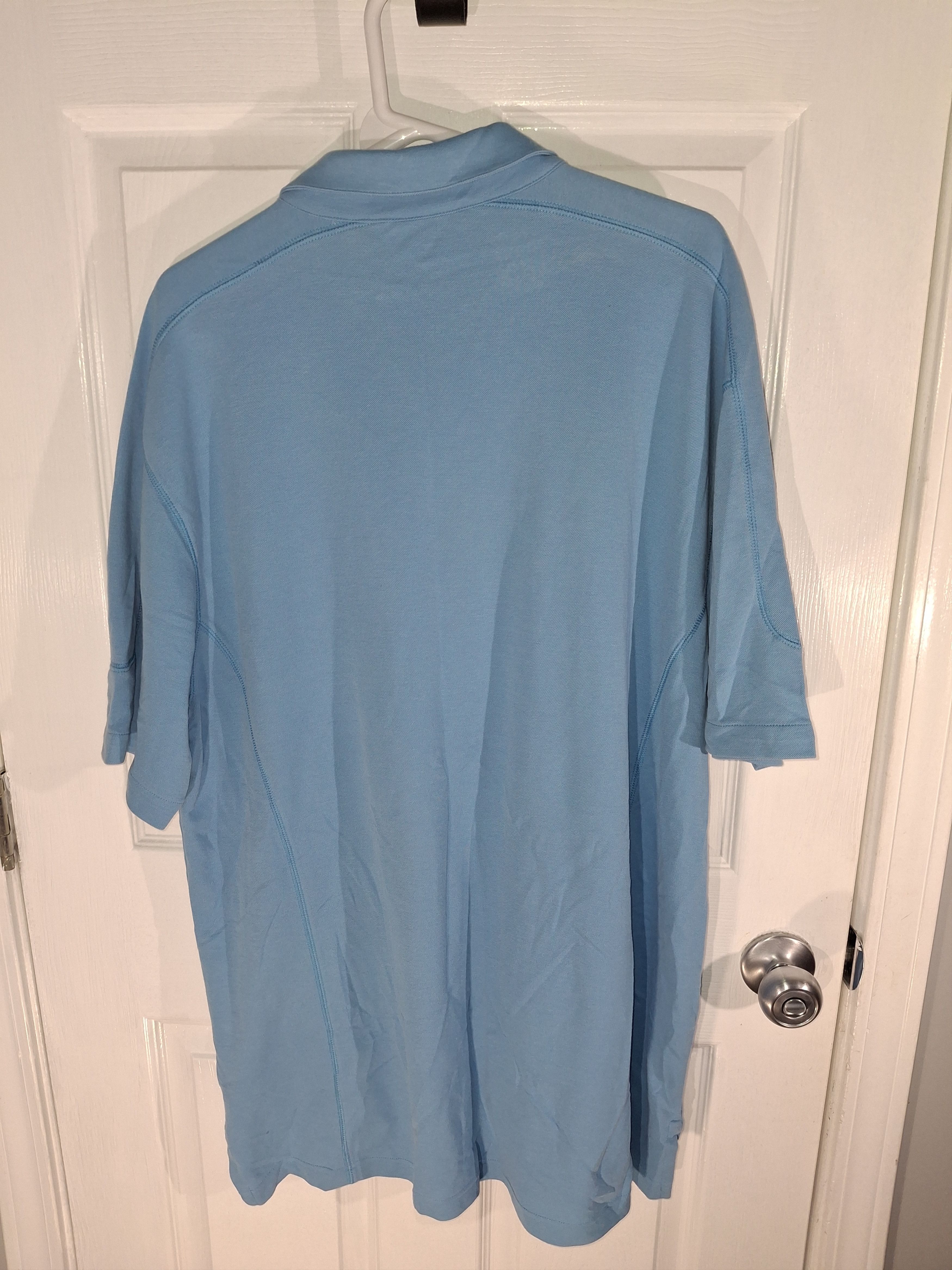 Ashworth Ashworth Golf Porters Neck Embroidered Polo Shirt XL Blue Size US XL / EU 56 / 4 - 6 Thumbnail