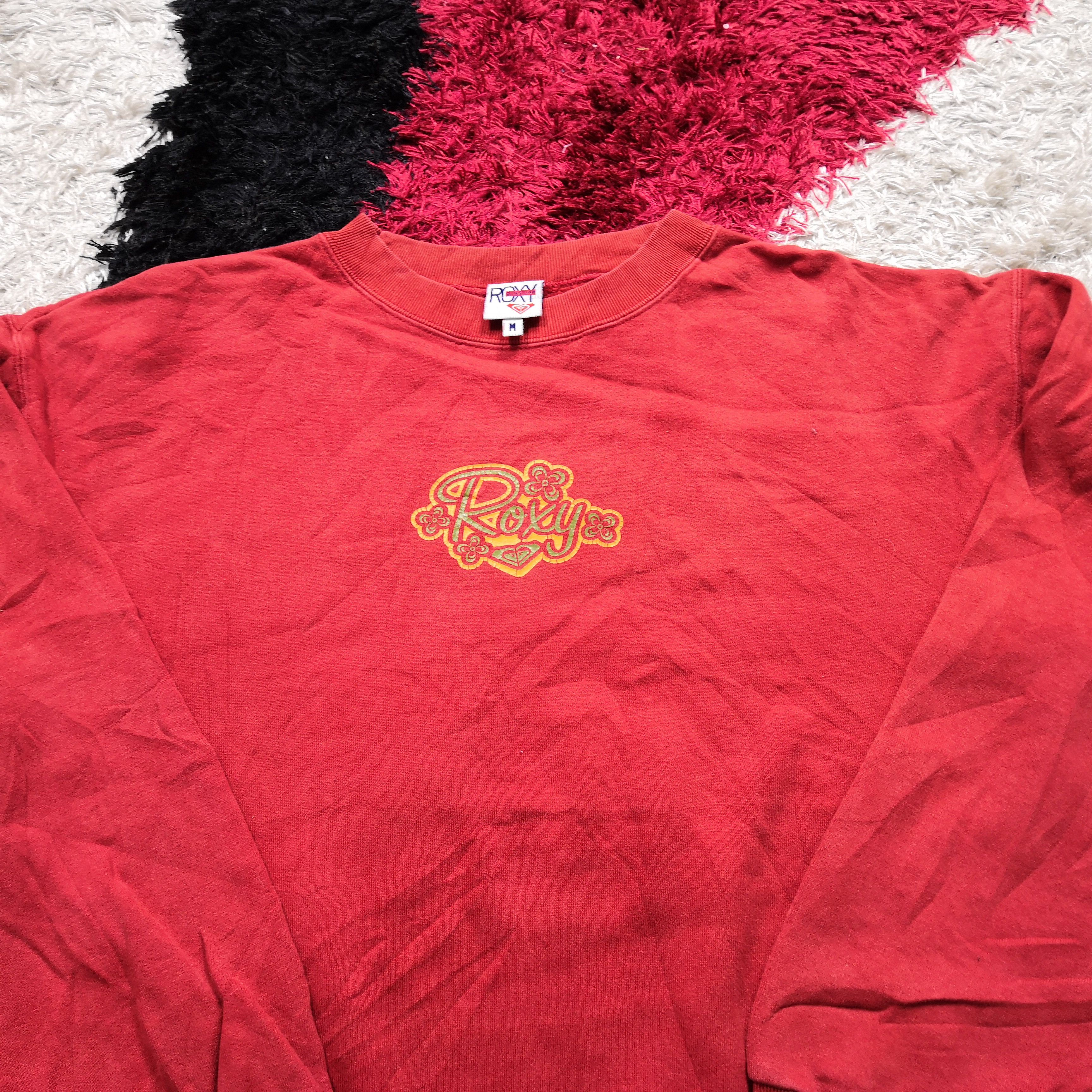 Vintage Roxy Sweatshirt Jumper Roxy Surfwear Sweater