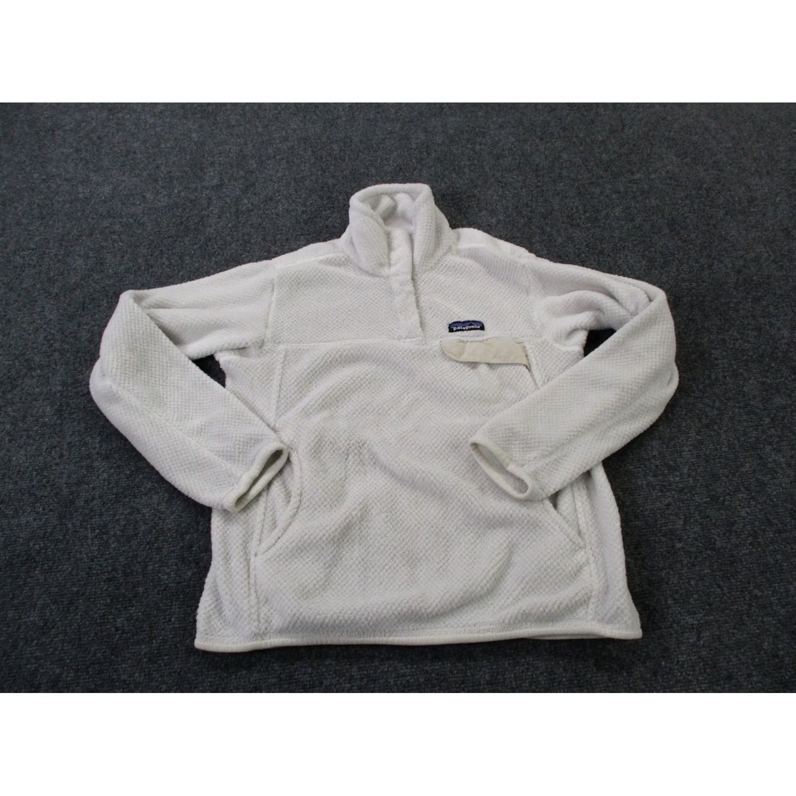 Patagonia Patagonia Jacket Women S White Snap Fleece Polartec Jumper Outdoor Casual Windproof Pockets 25442 Size S / US 4 / IT 40 - 2 Thumbnail