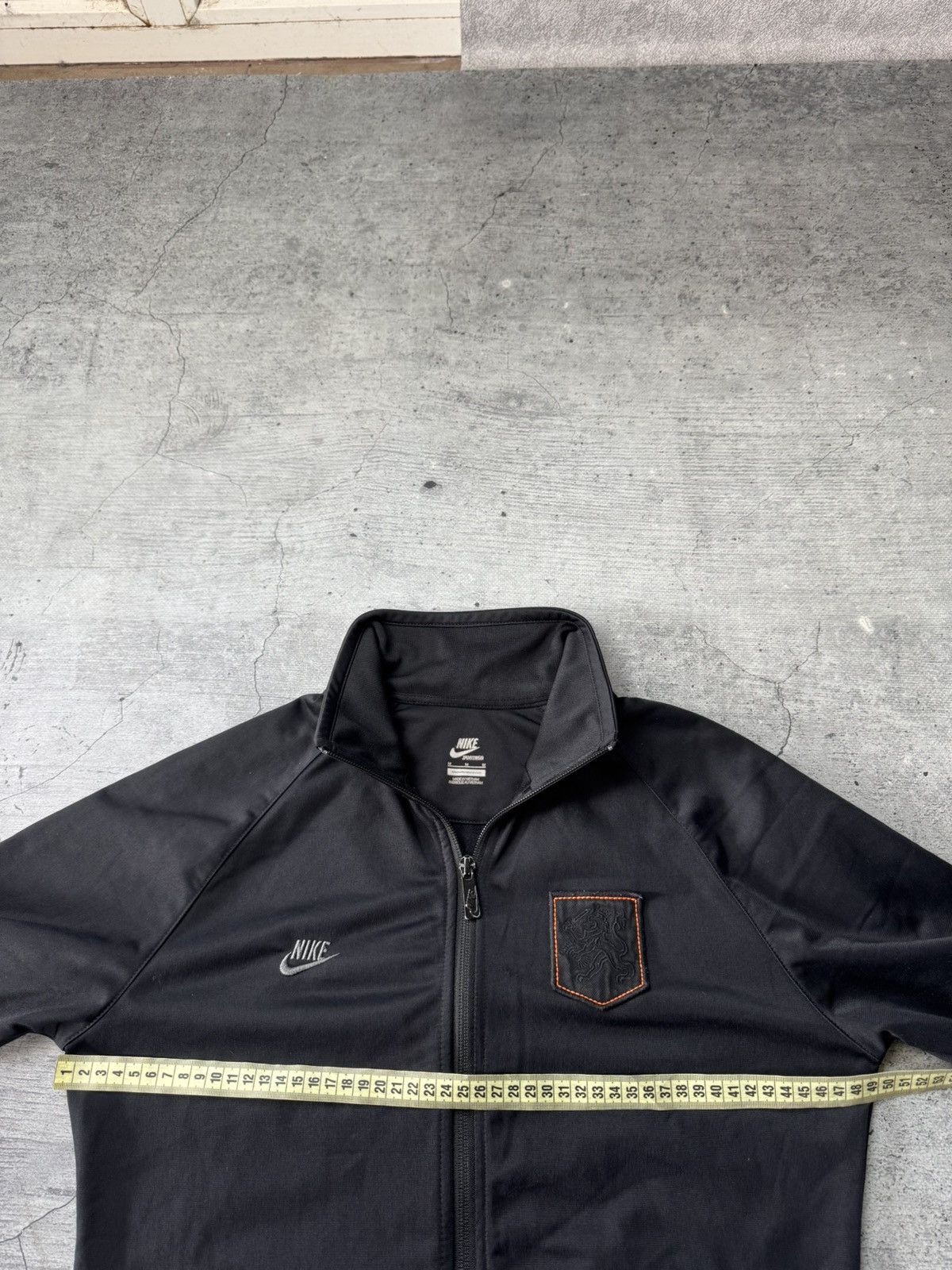 Nike Vintage Nike Netherlands Soccer Track Jacket Y2K Hype Size M / US 6-8 / IT 42-44 - 4 Thumbnail